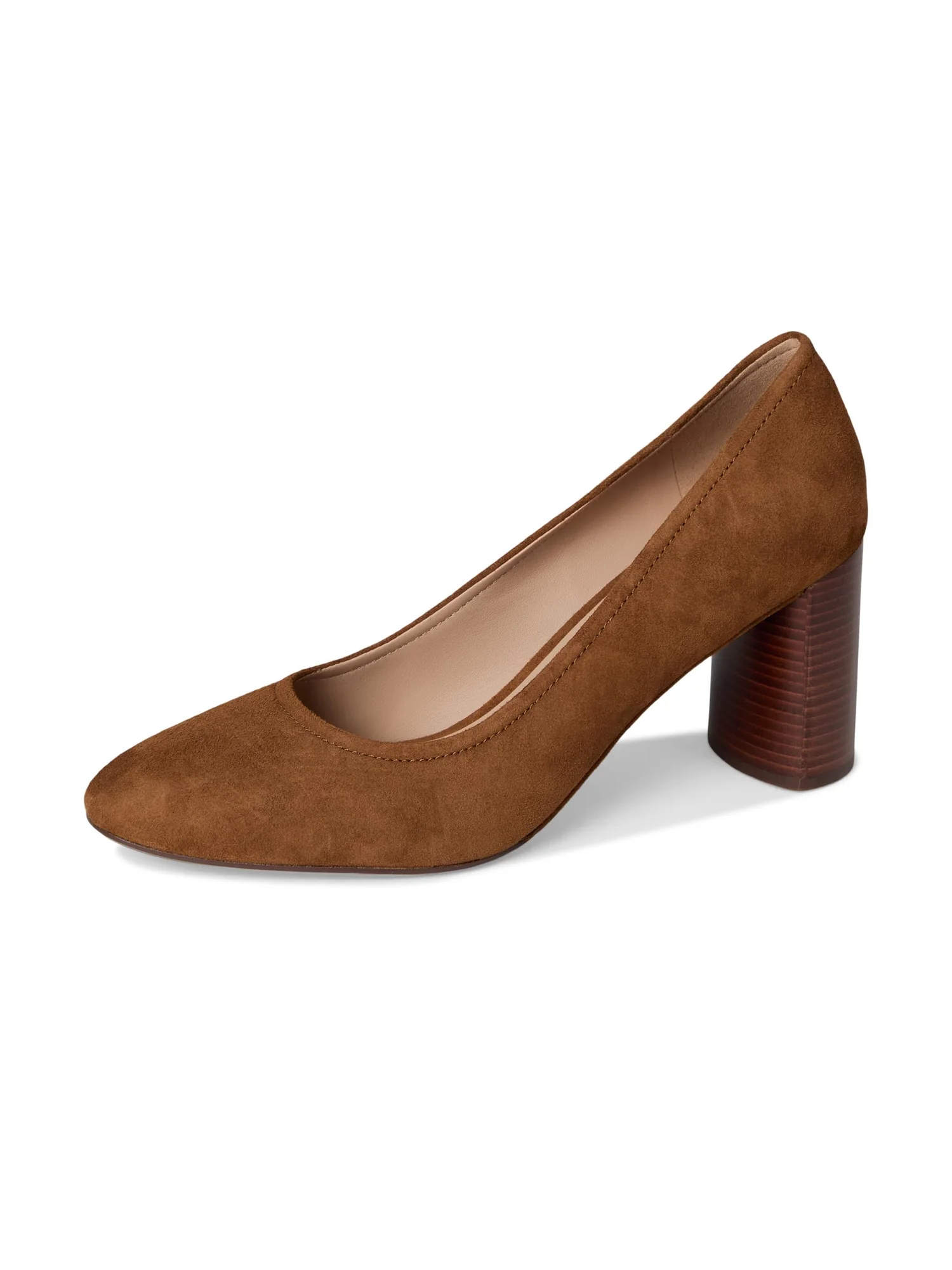 Туфли Cole Haan Nella Block Heel Pumps — изображение 7 из 7, табак