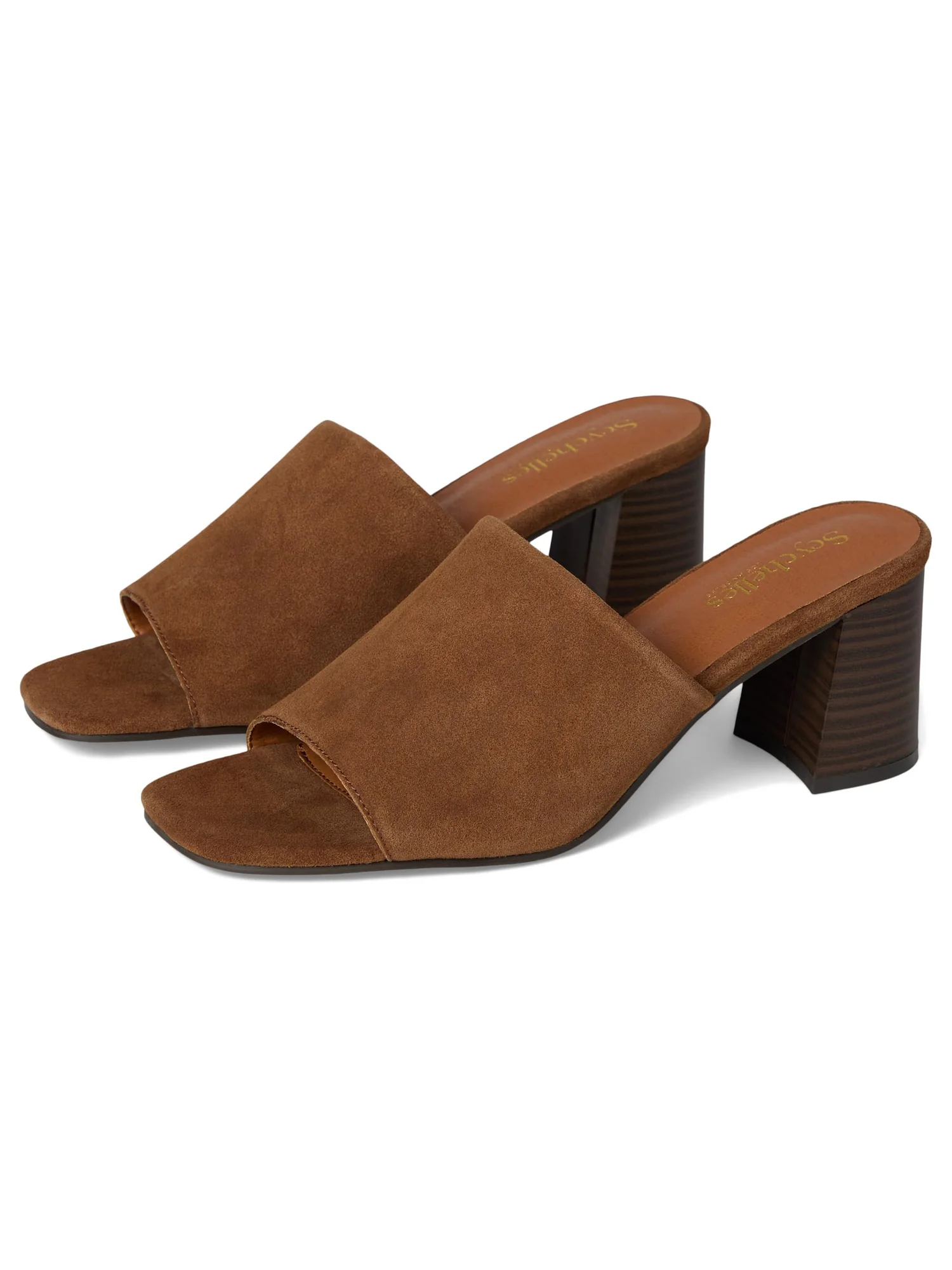 Туфли Seychelles Adapt Suede Mule — коричневый