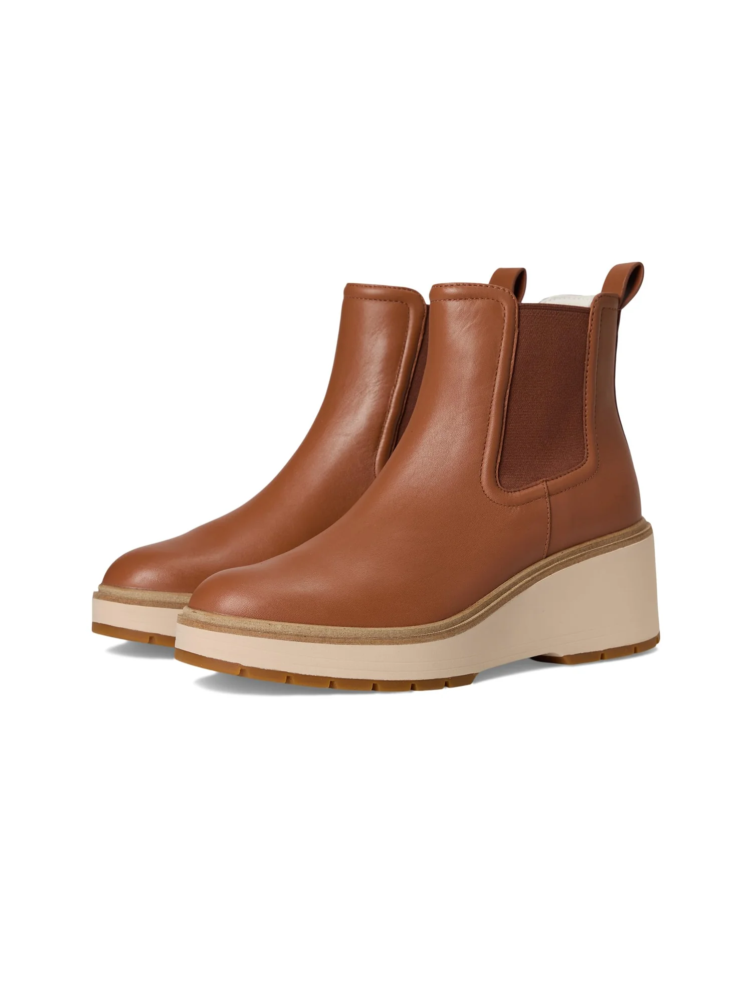 Ботинки Cole Haan Zerogrand Cityquest Waterproof Wedge Boots — изображение 1 из 7, бежевый/слоновая кость