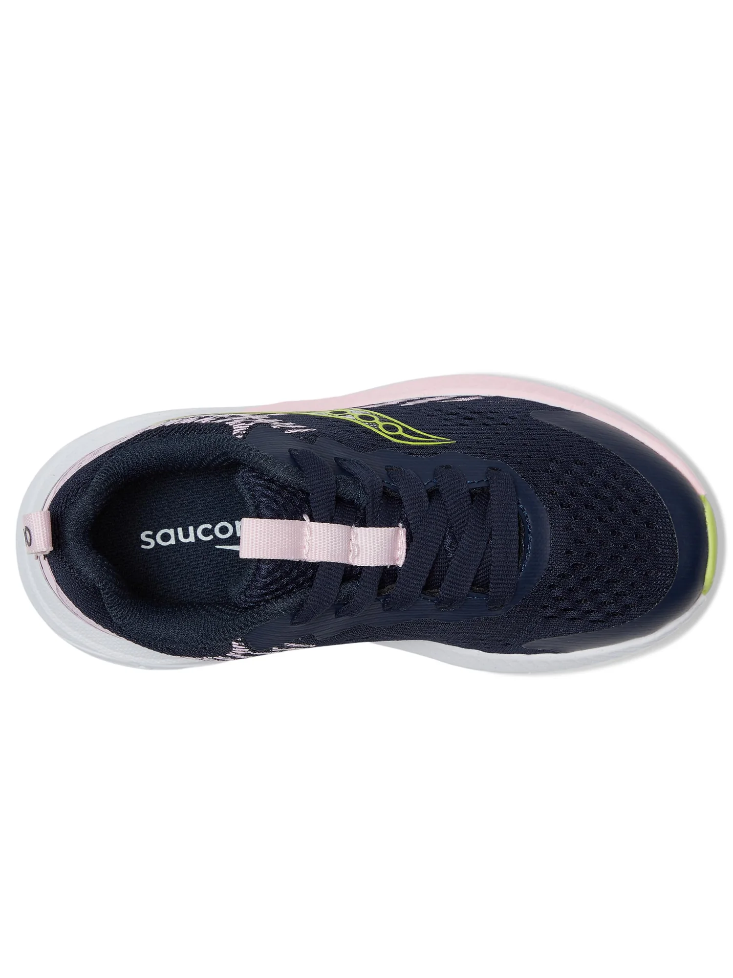 Кроссовки Saucony Kids Hurricane KDZ — изображение 2 из 7, темно-синий/розовый