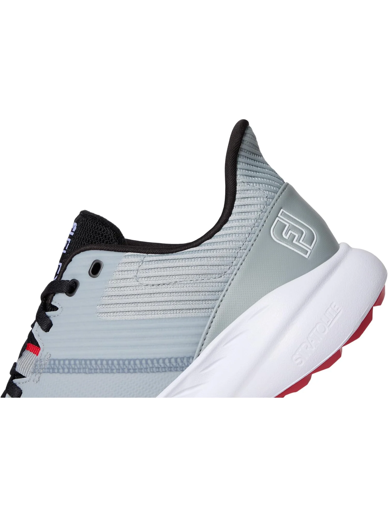 Кроссовки FootJoy FJ Flex, цвет Smoke/Shadow/Scarlet — изображение 6 из 7