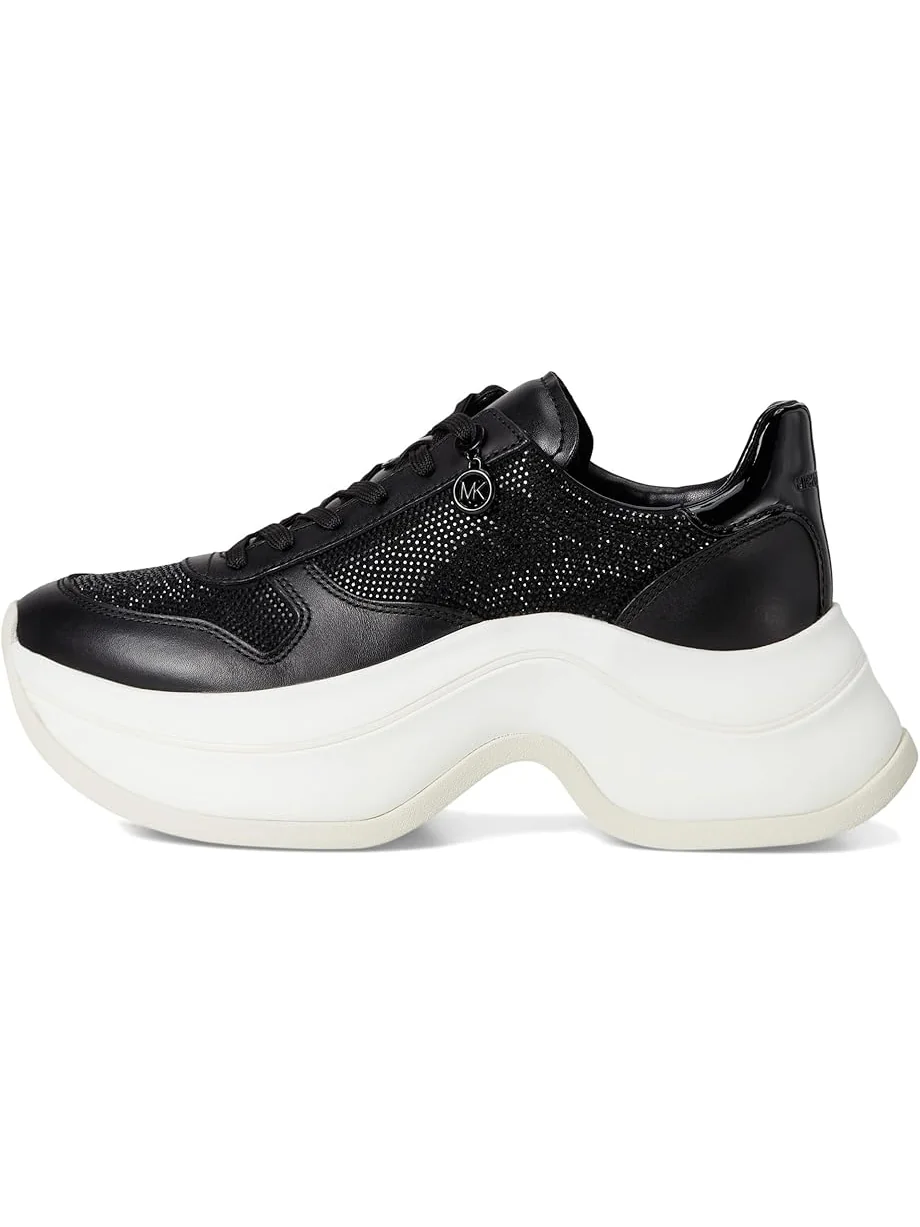 Женские кроссовки MICHAEL Michael Kors Arla Trainer — изображение 4 из 7, черный