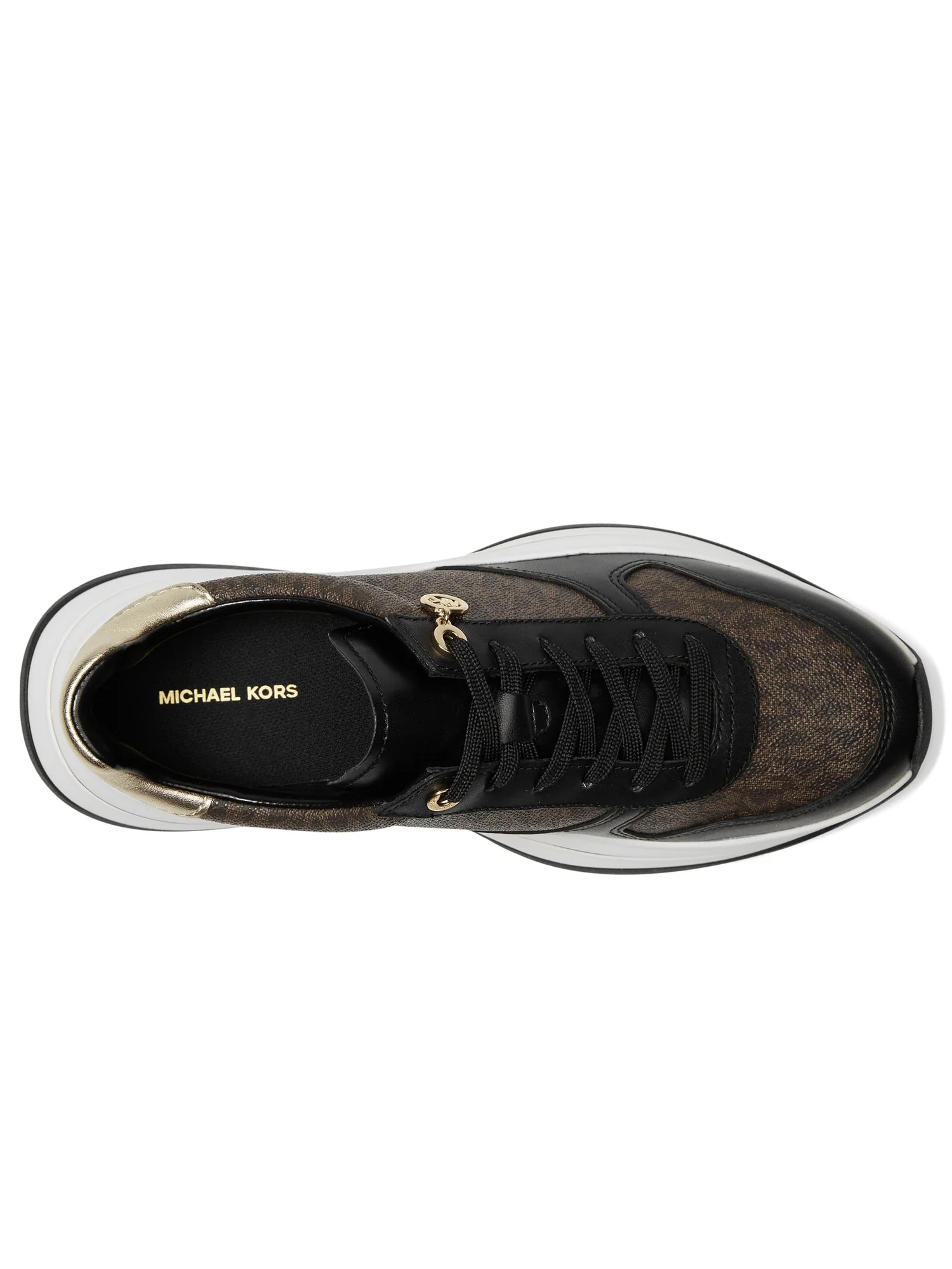 Кроссовки MICHAEL Michael Kors Arla Trainer — изображение 2 из 7, коричневый