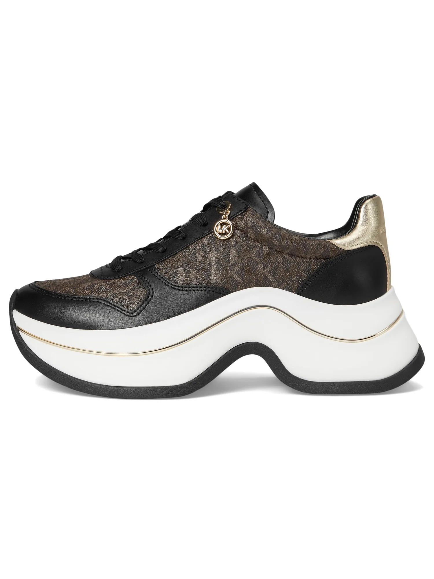Кроссовки MICHAEL Michael Kors Arla Trainer — изображение 4 из 7, коричневый