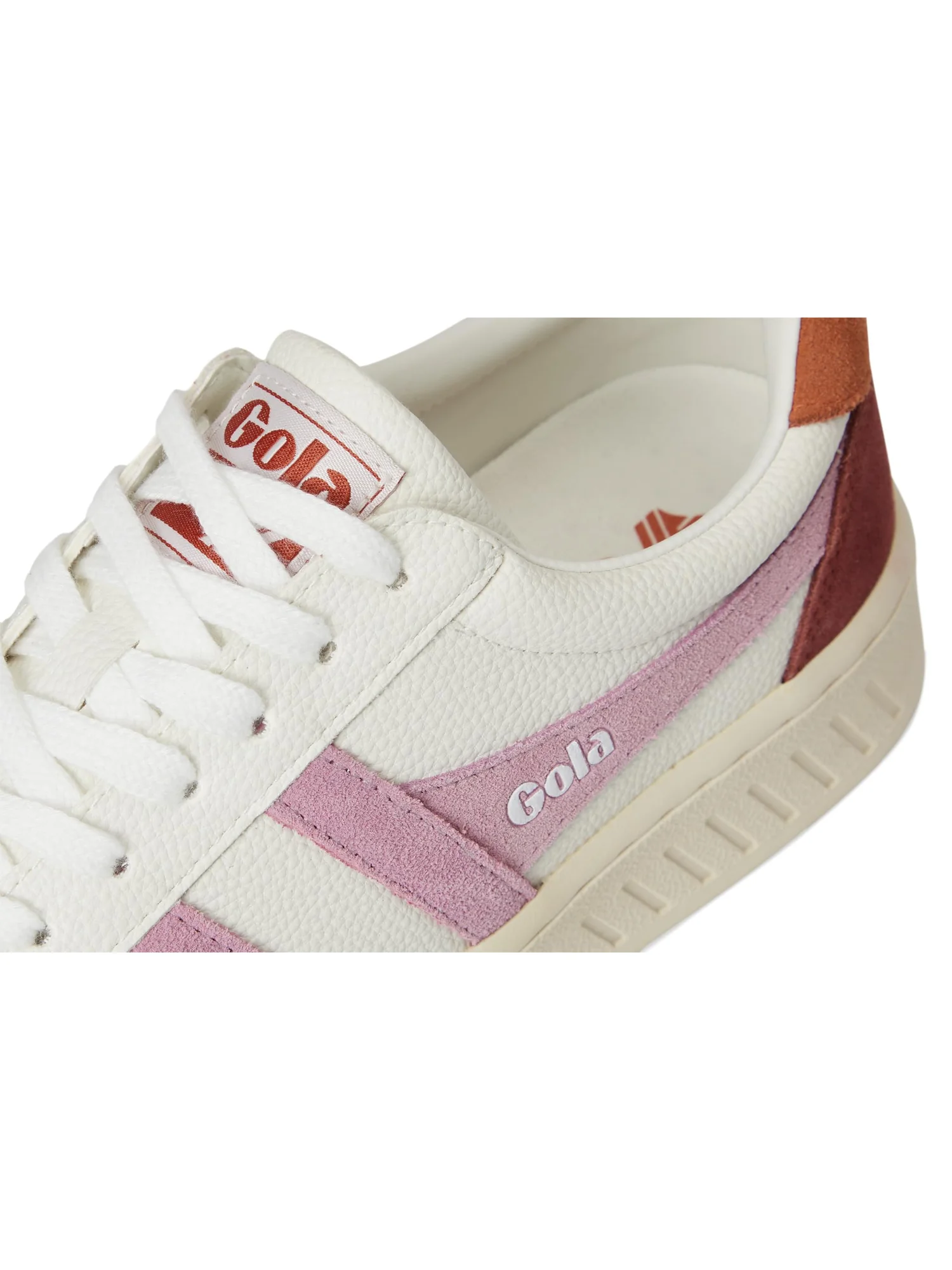 Кроссовки Gola Grandslam Trident — изображение 6 из 7, белый//оранжевый