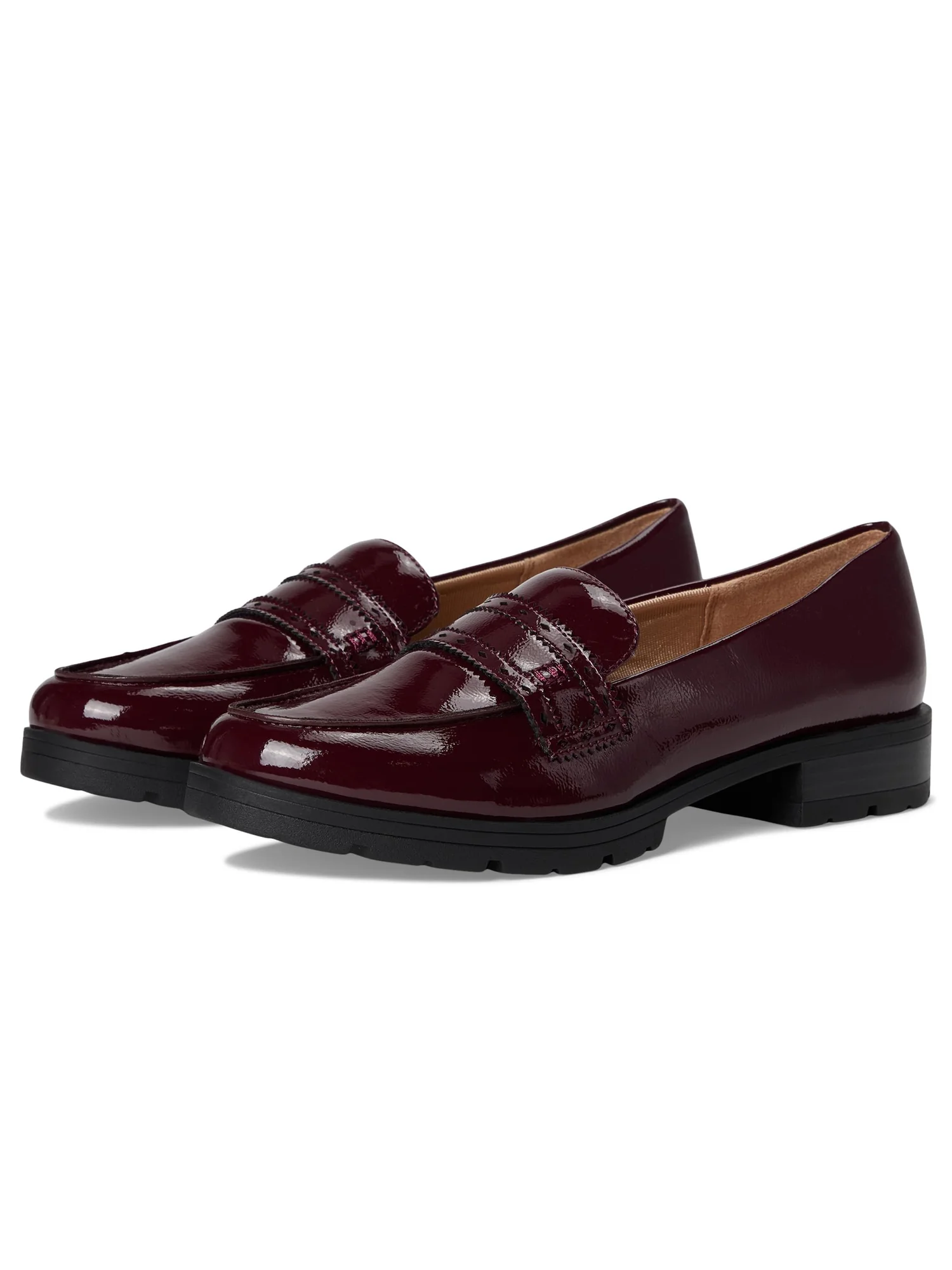 Лоферы LifeStride London Loafer/Moc Shoes — изображение 1 из 7, винный