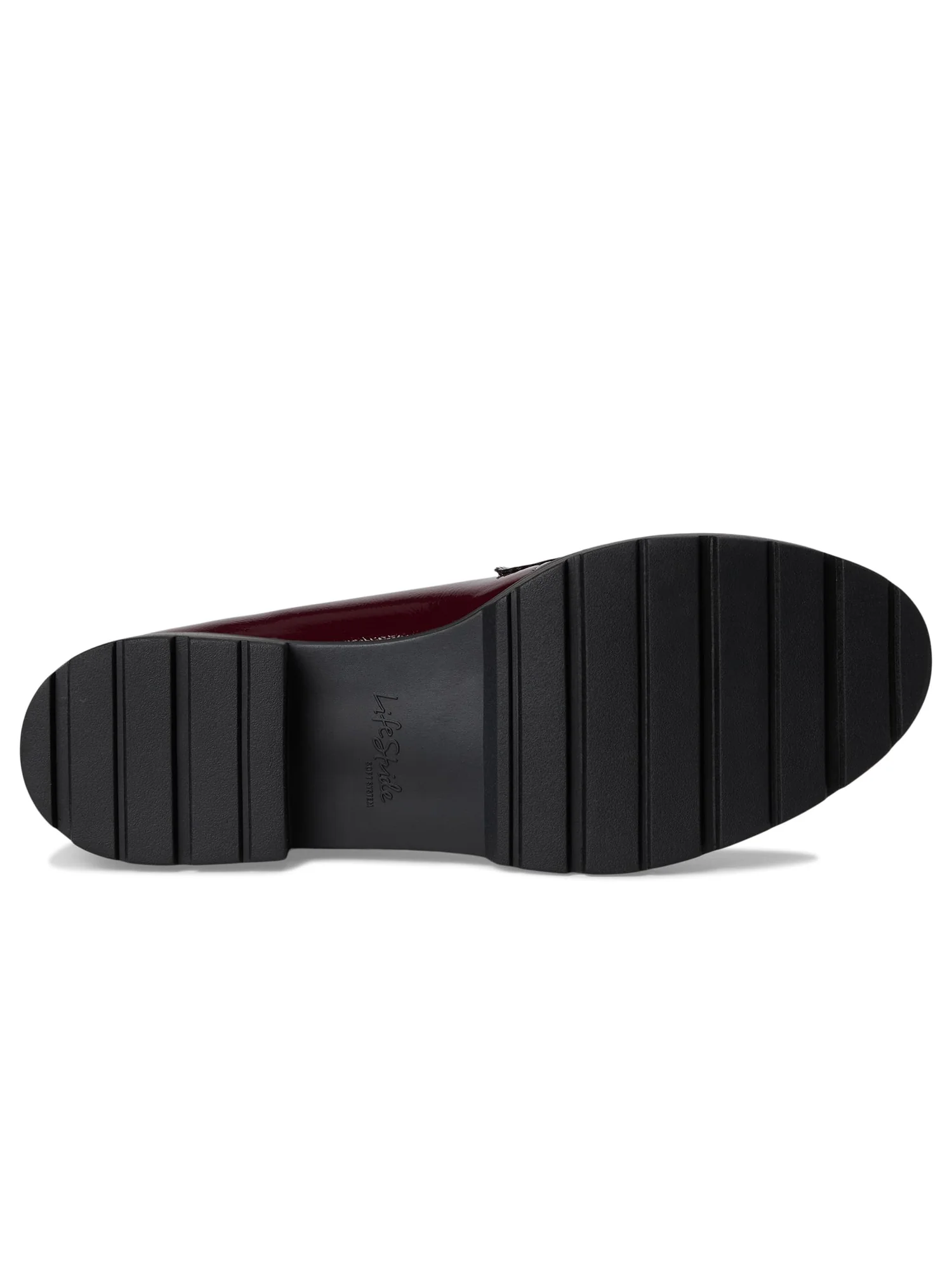 Лоферы LifeStride London Loafer/Moc Shoes — изображение 3 из 7, винный