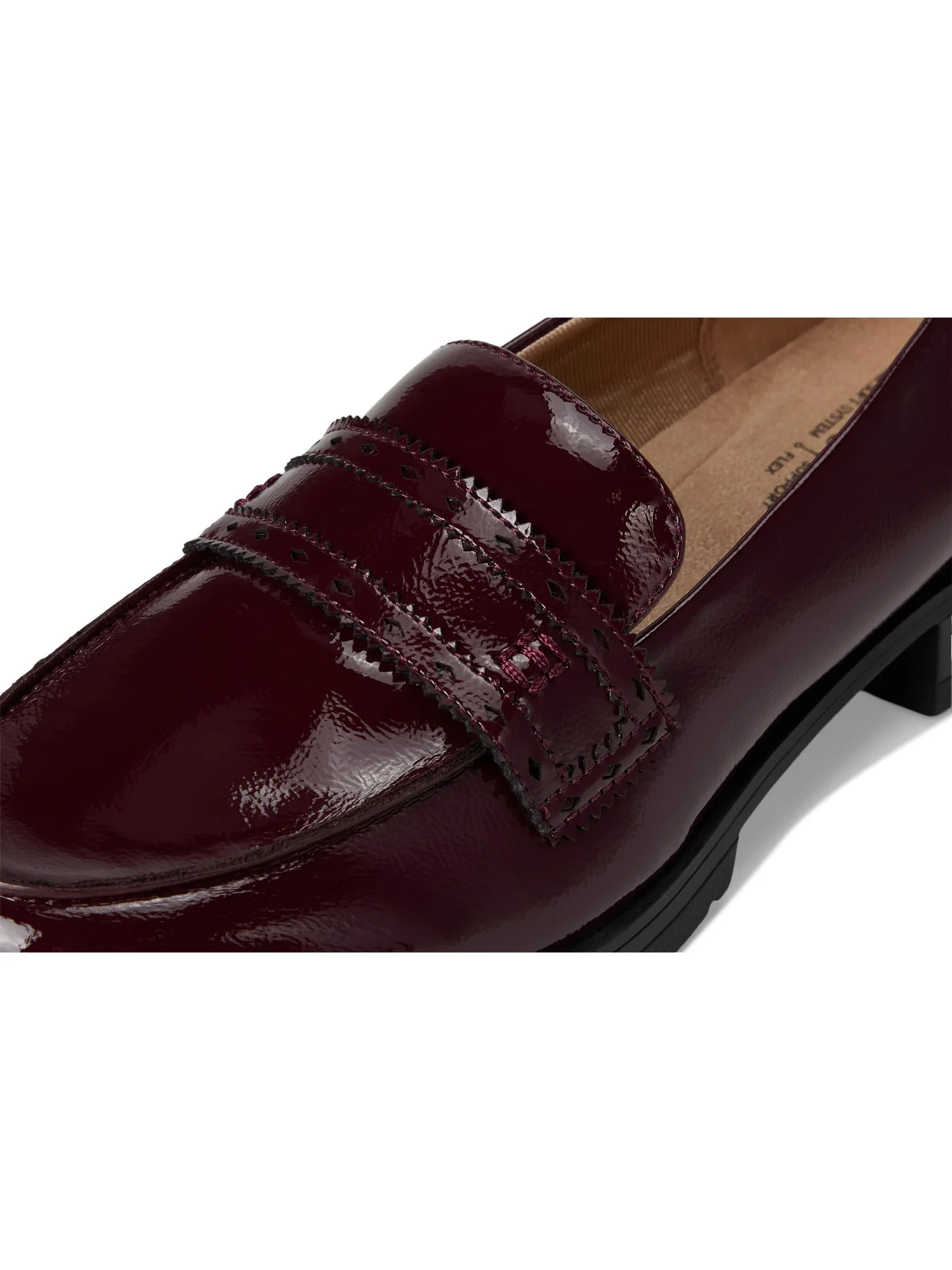 Лоферы LifeStride London Loafer/Moc Shoes — изображение 6 из 7, винный