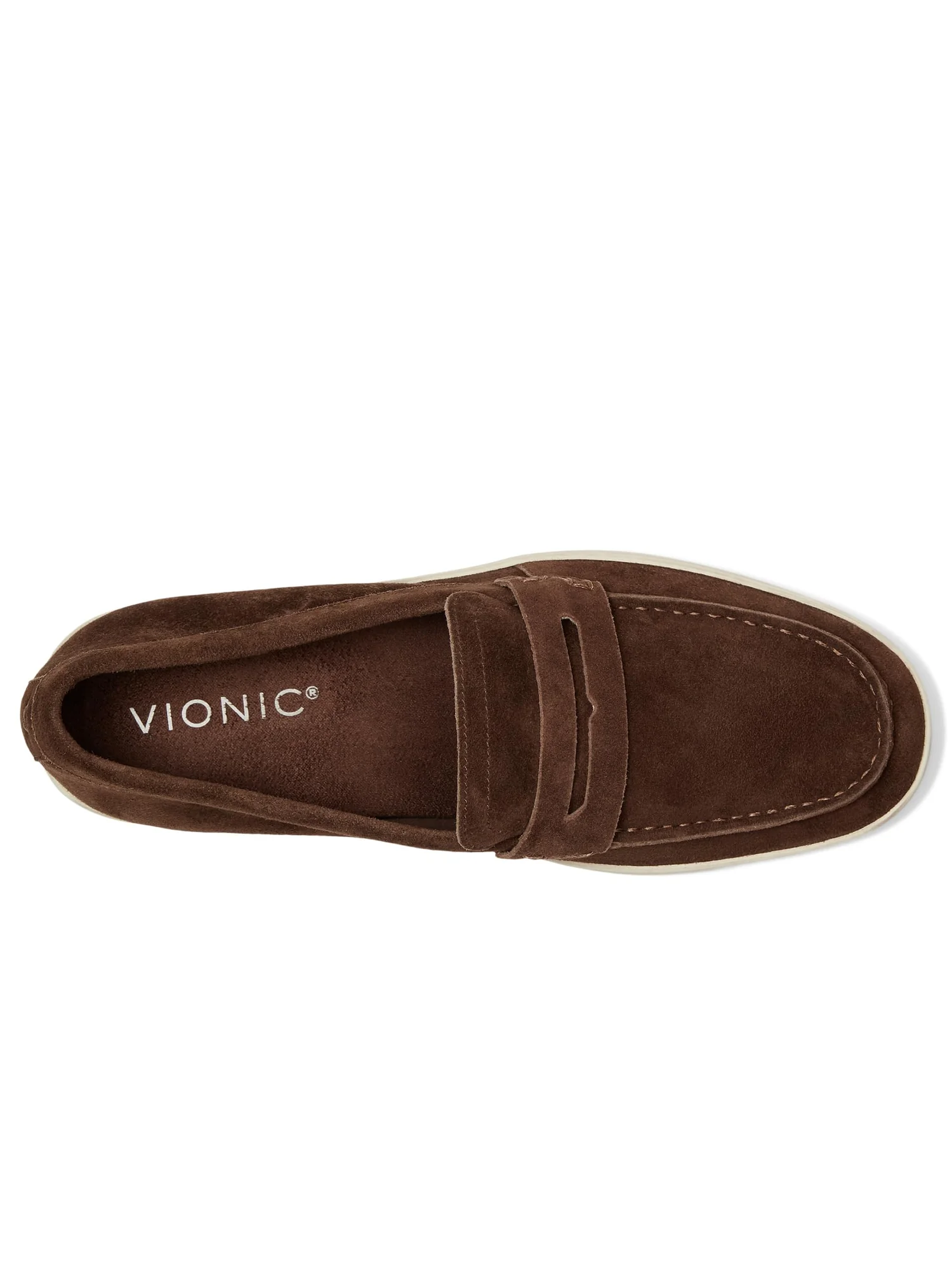 Лоферы VIONIC M Uptown Loafer/Moc Shoes — изображение 2 из 7, коричневый