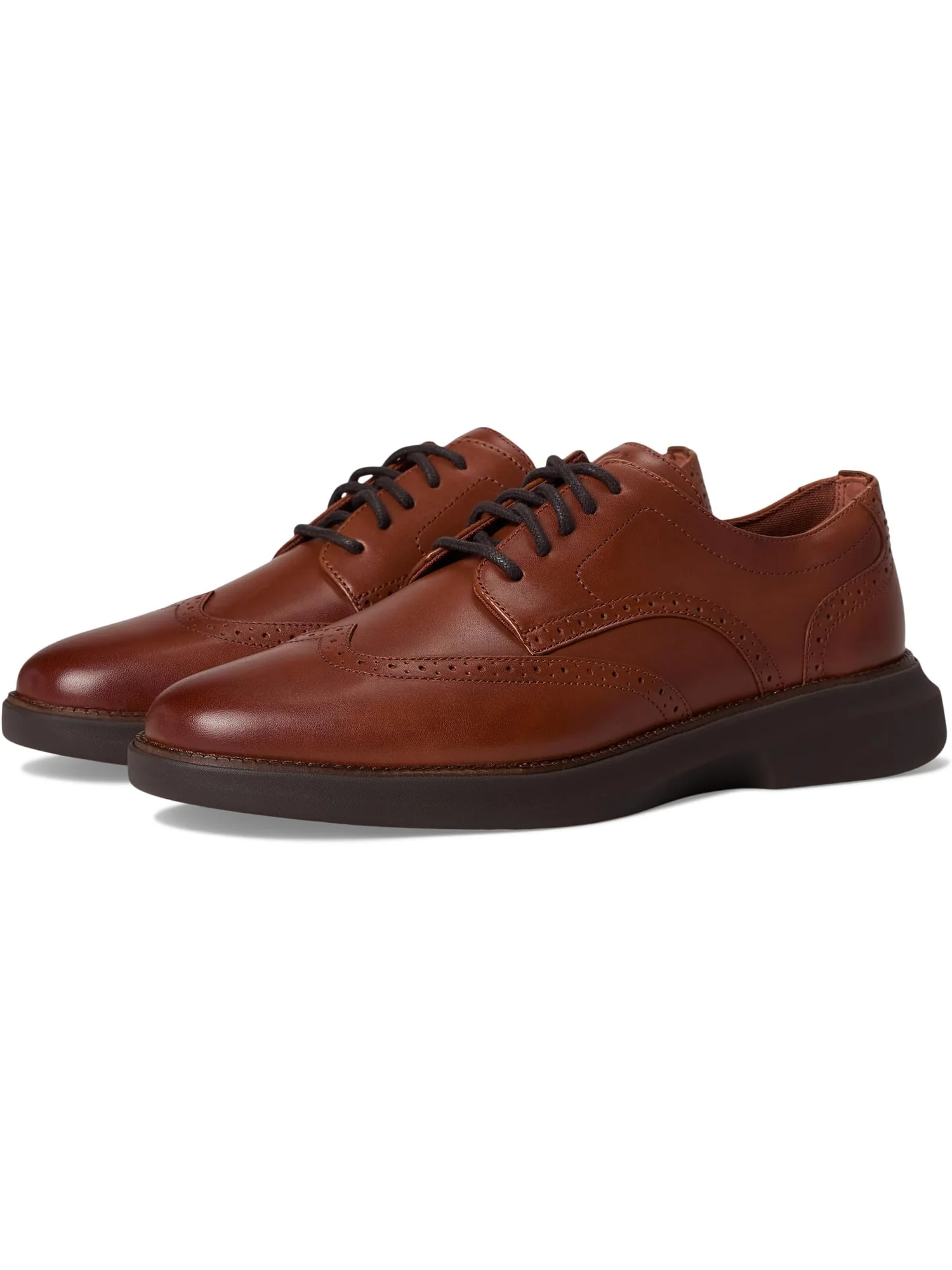 Оксфорды Cole Haan Men's Grand Shadowlite Wingtip Oxfords — изображение 1 из 7, бежевый
