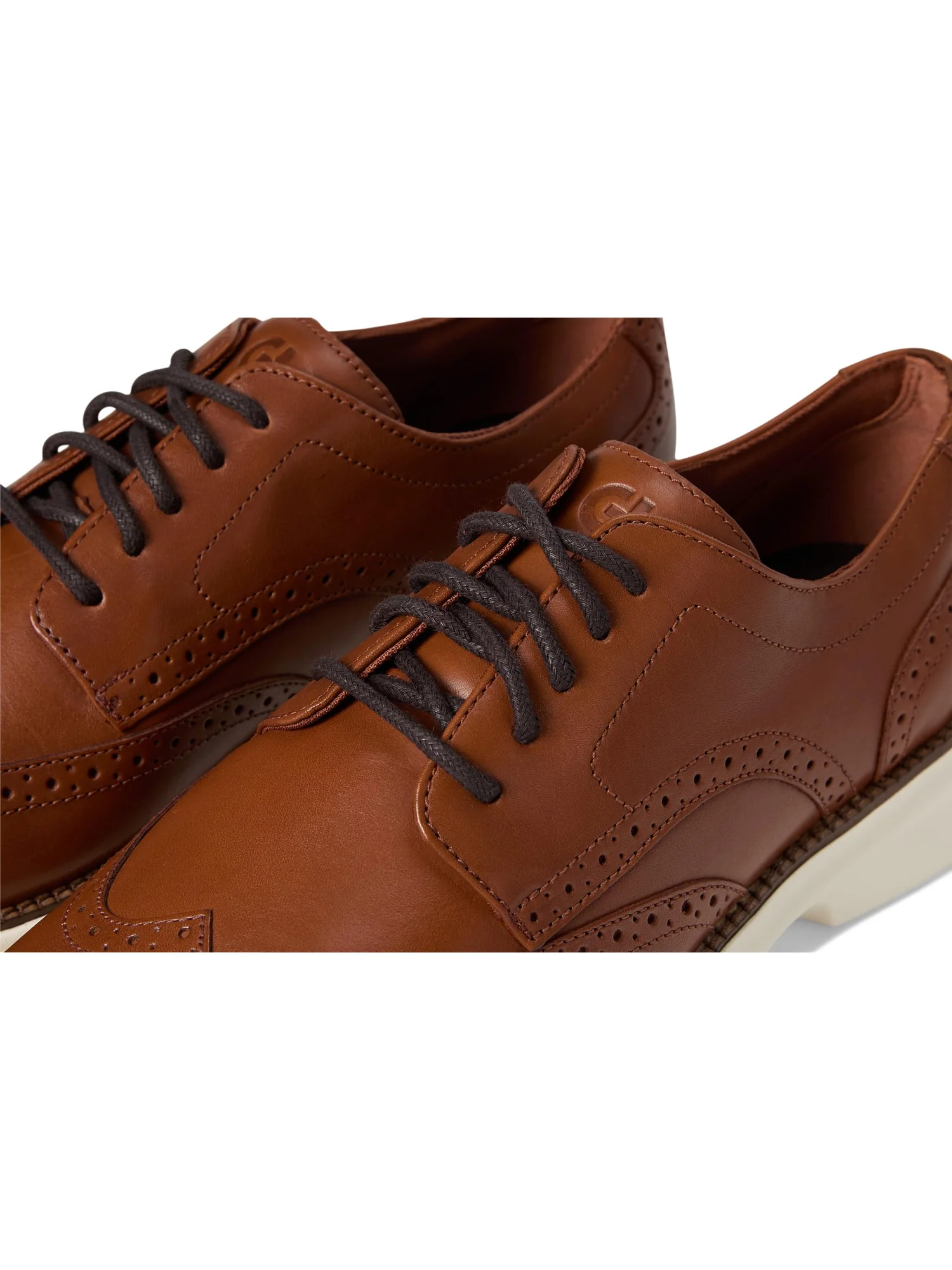 Оксфорды Cole Haan Grand Shadowlite Wingtip Oxfords — изображение 6 из 7, бежевый/слоновая кость