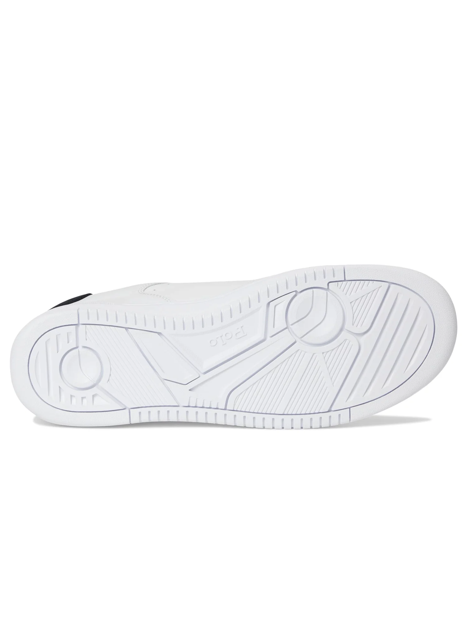 Кроссовки Polo Ralph Lauren Masters Court Leather Sneakers — изображение 3 из 7, белый/черный