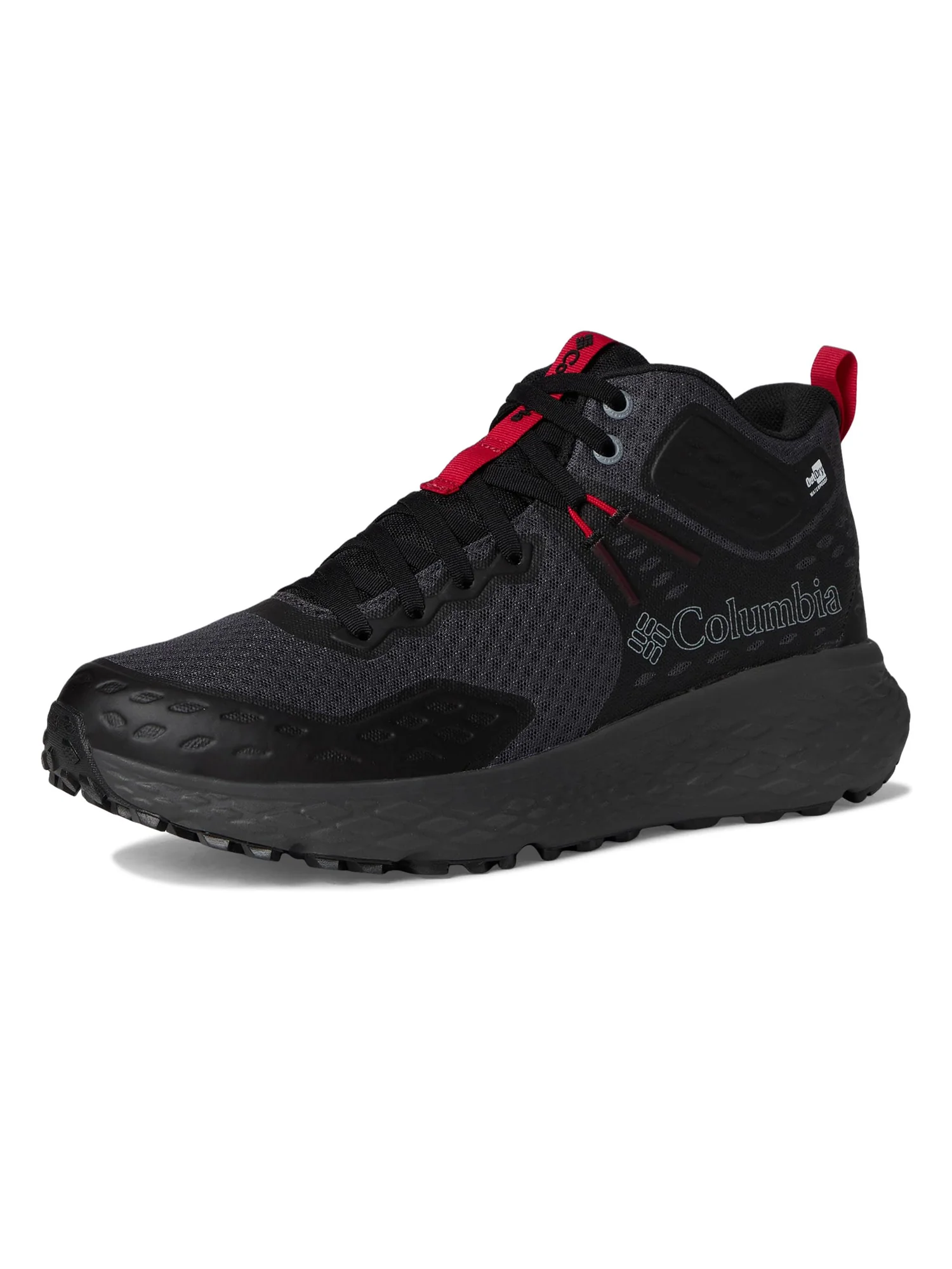 Кроссовки Columbia Konos TRS Outdry Mid — изображение 7 из 7, темный серый/красный