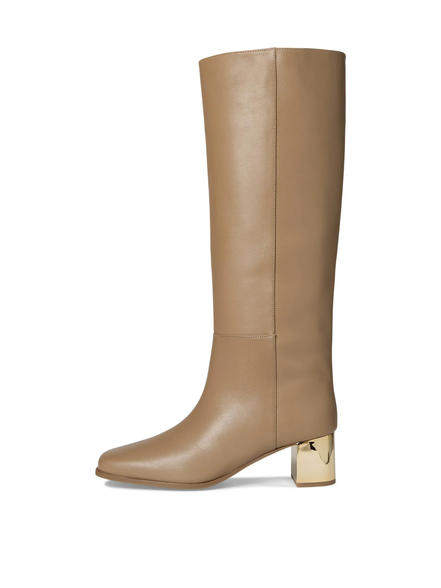 Ботинки MICHAEL Michael Kors Matilda Flex Mid Boots — изображение 4 из 7, бежевый