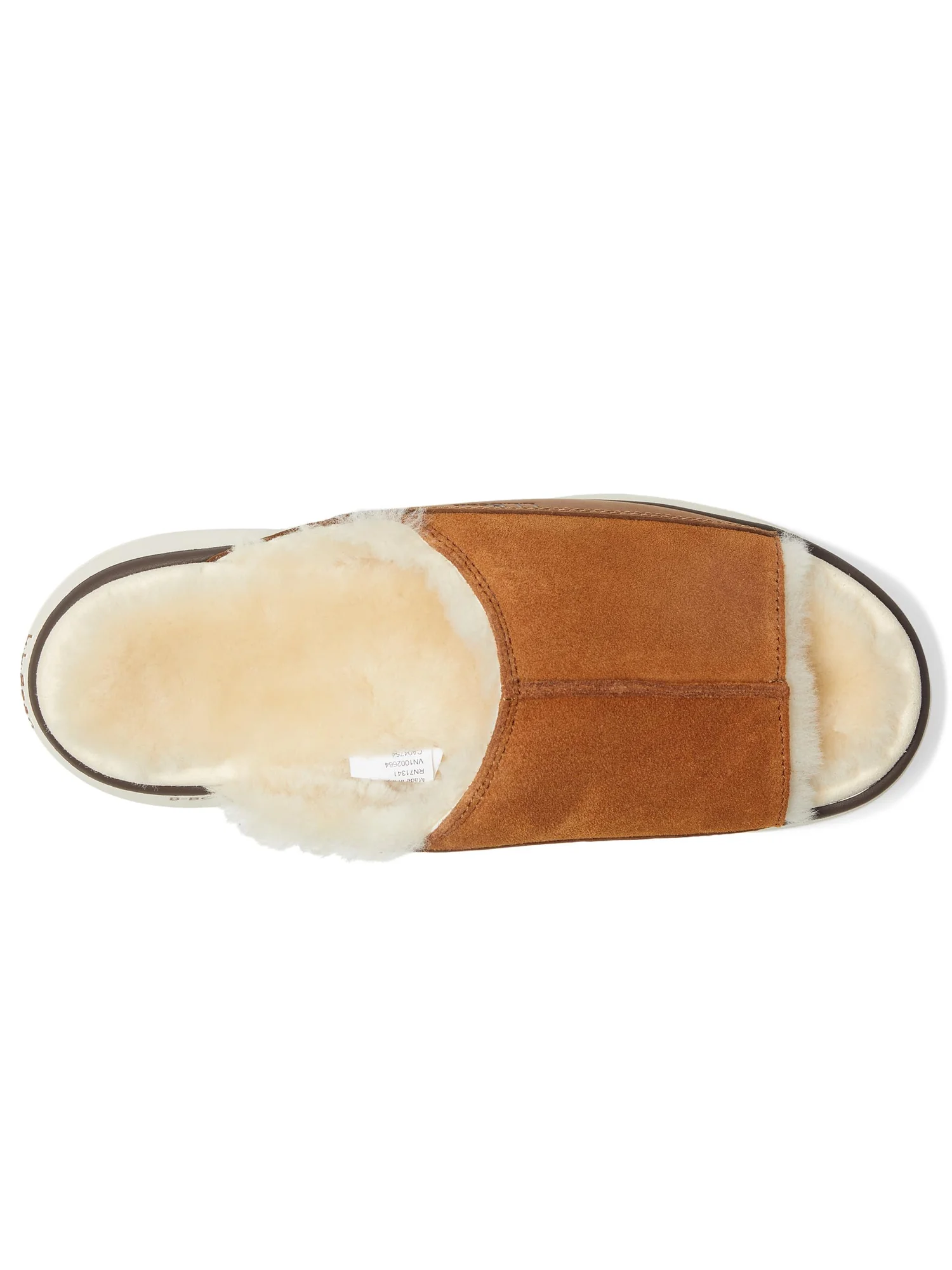 Тапочки L.L.Bean Freeport Shearling Slide — изображение 2 из 7, седельный