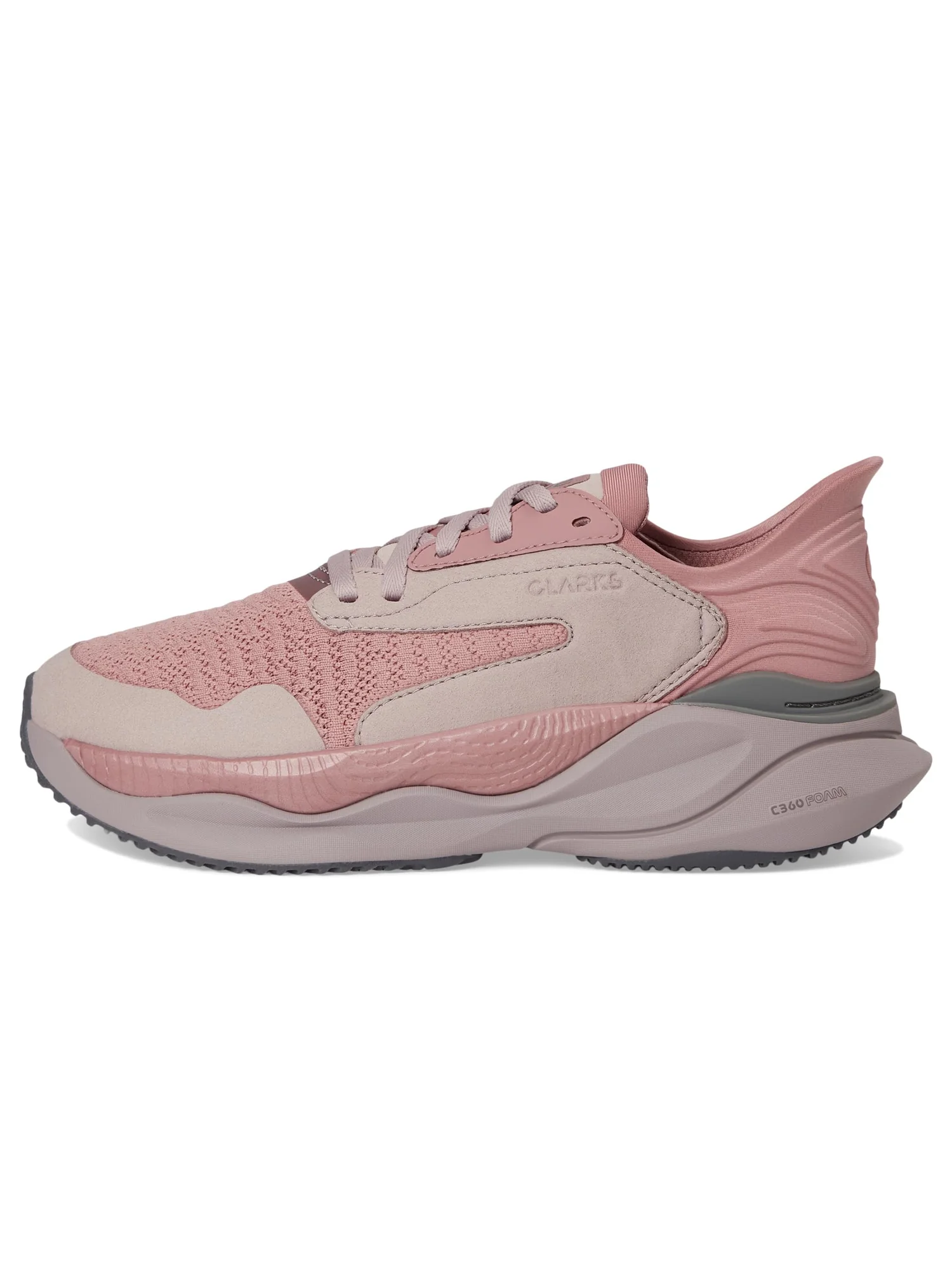 Кроссовки Clarks Clarks Pace — изображение 4 из 7, розовый