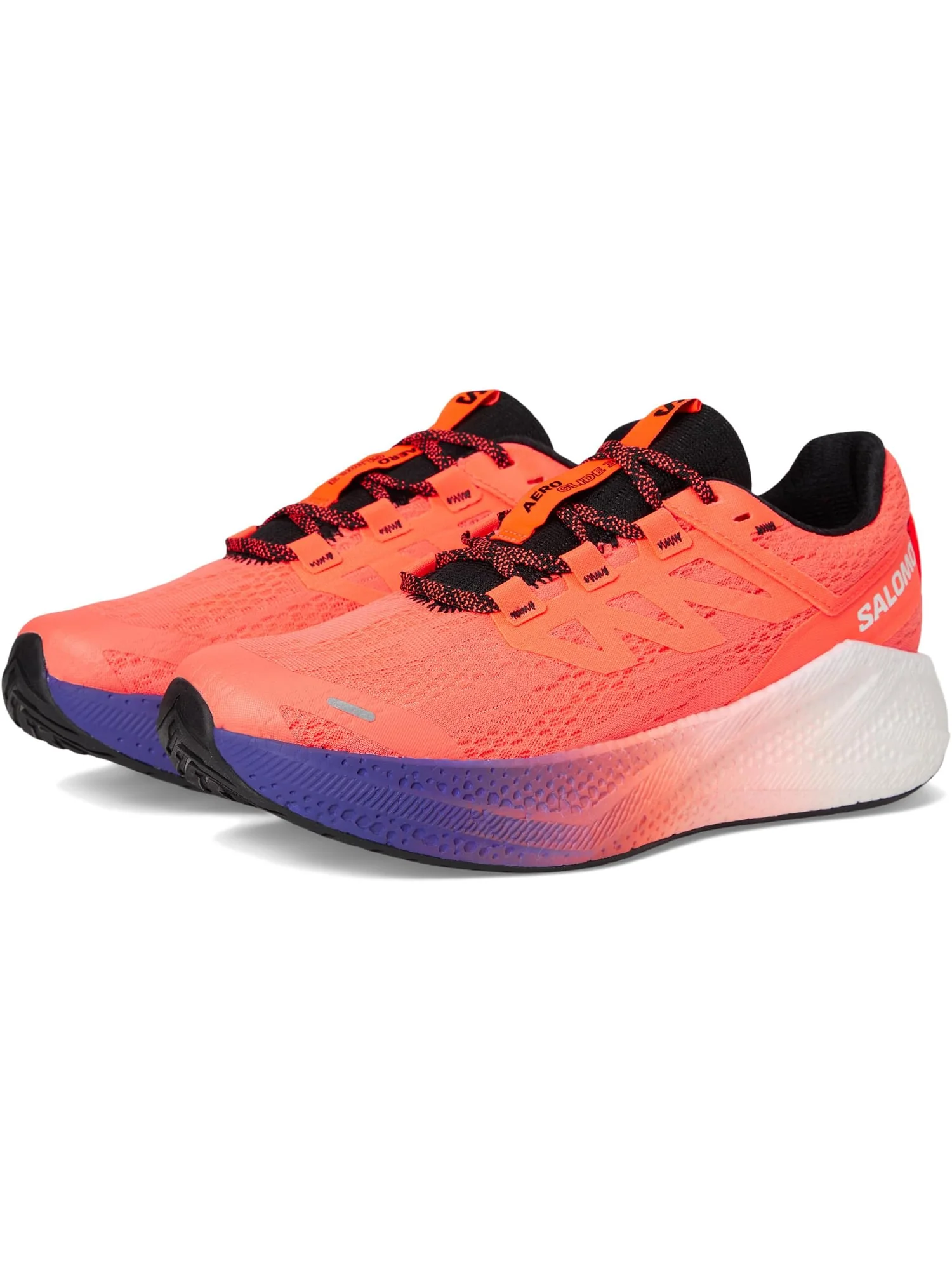 Кроссовки Salomon Men's Aero Glide — изображение 1 из 7, неоновый/белый/черный