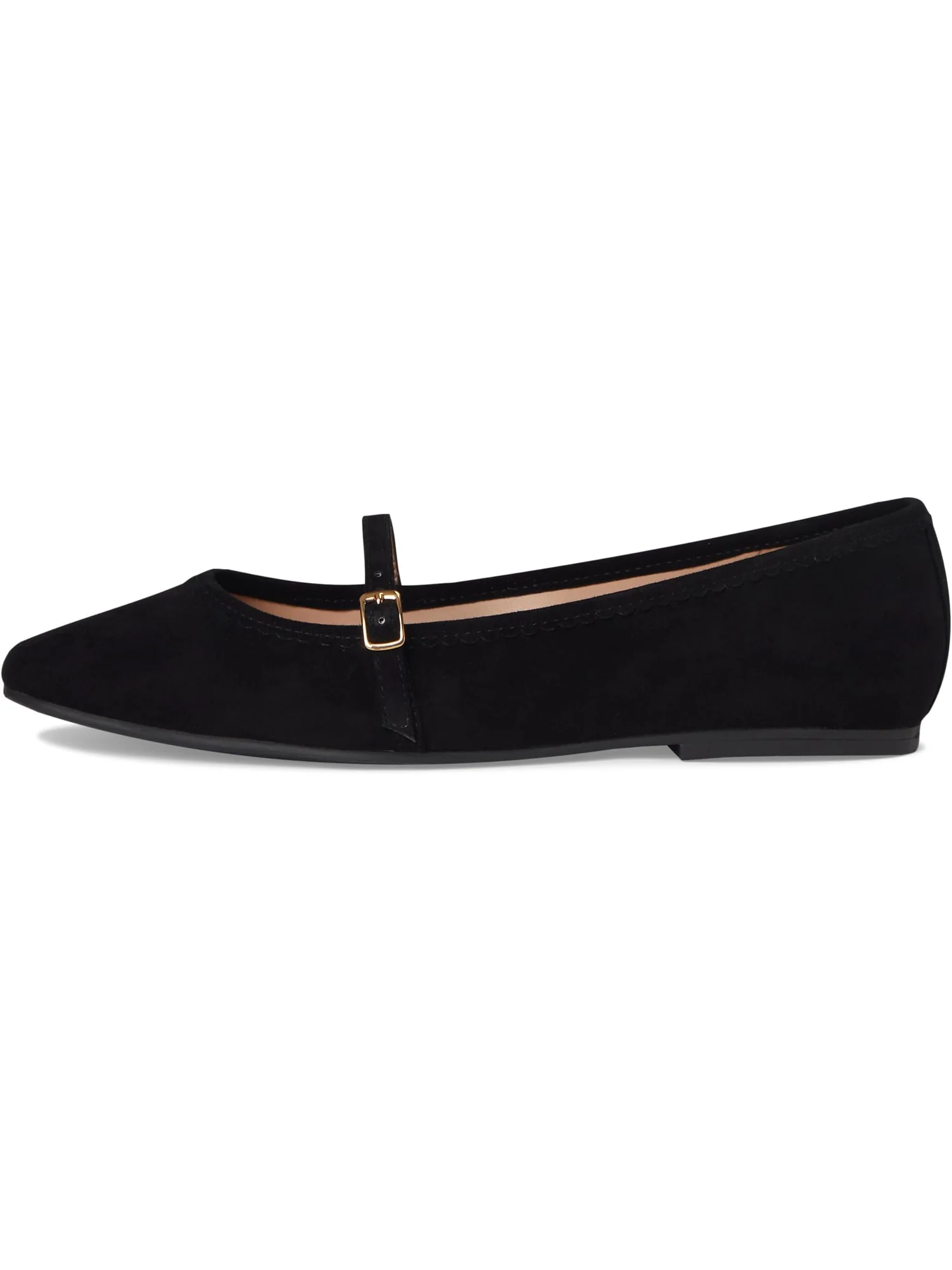 Балетки Cole Haan Yelena Scalloped Maryjane Ballet Flats — изображение 4 из 7, черный