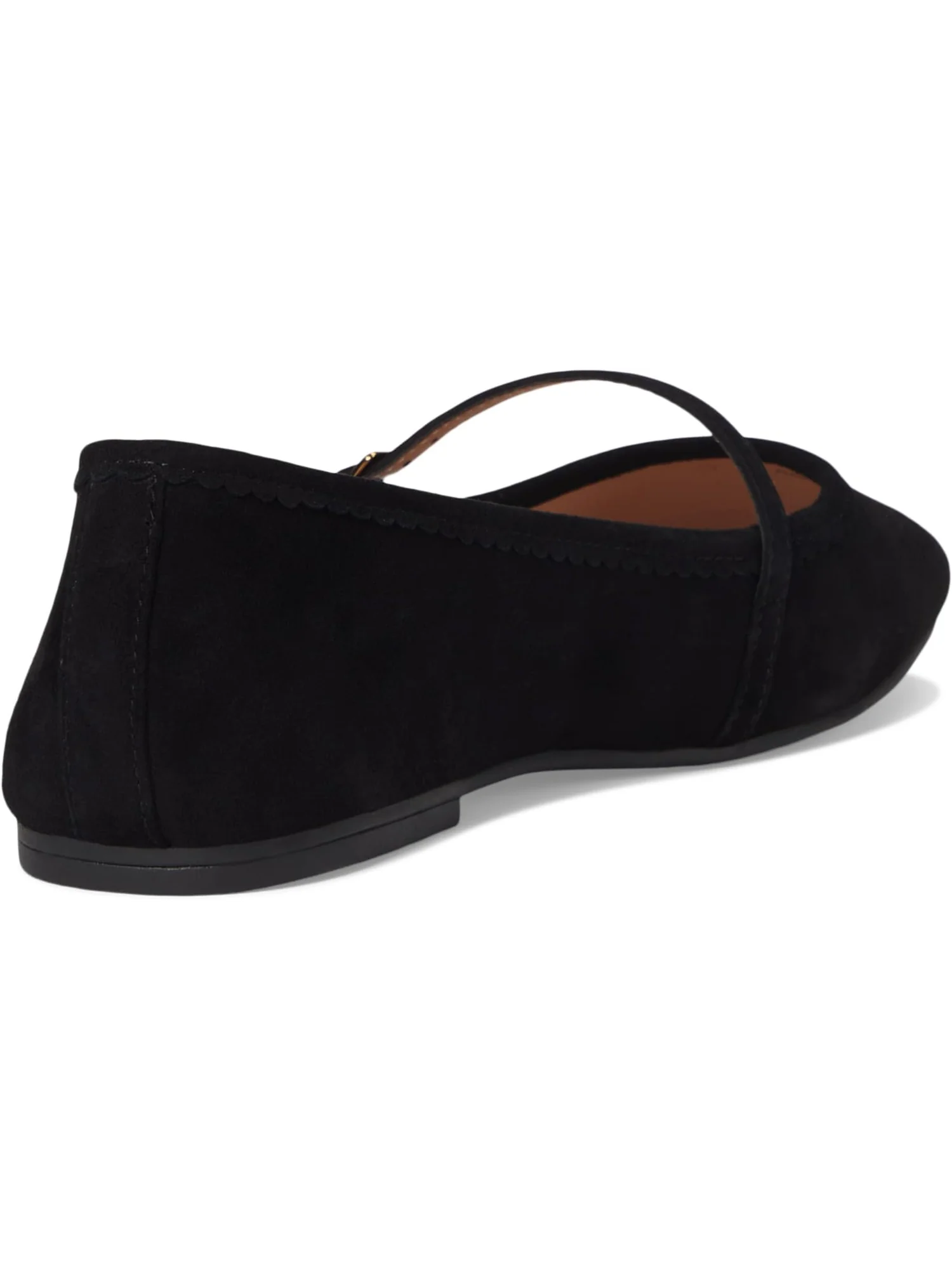 Балетки Cole Haan Yelena Scalloped Maryjane Ballet Flats — изображение 5 из 7, черный