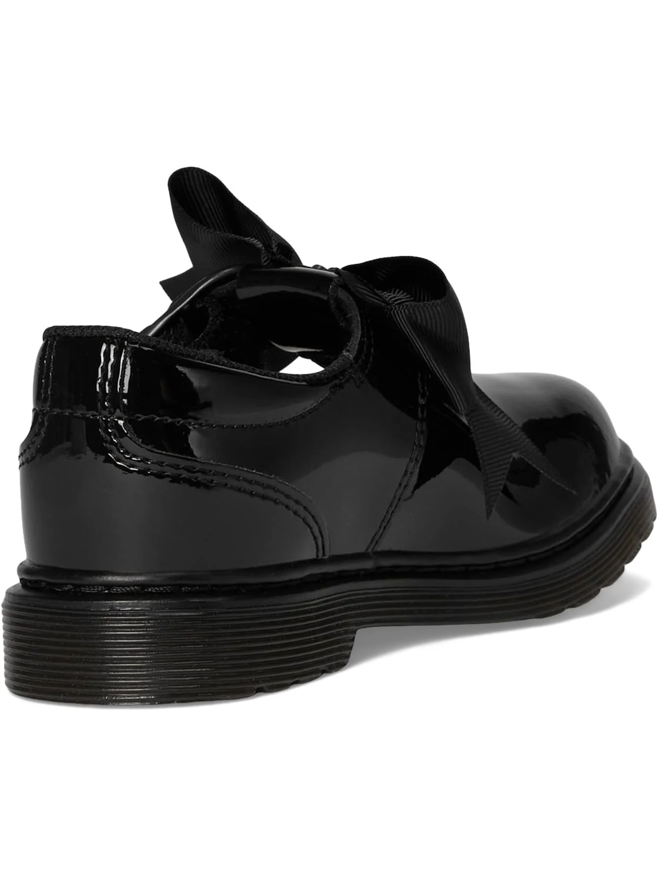 Балетки Dr. Martens Kid's Collection Polley Ii Bow J — изображение 5 из 7, черный