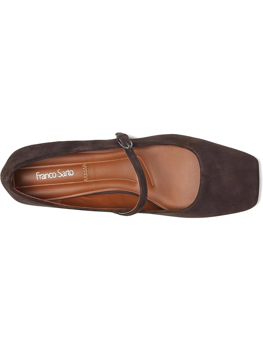 Женские балетки Franco Sarto Tinsley Mary Jane — изображение 2 из 7, коричневый