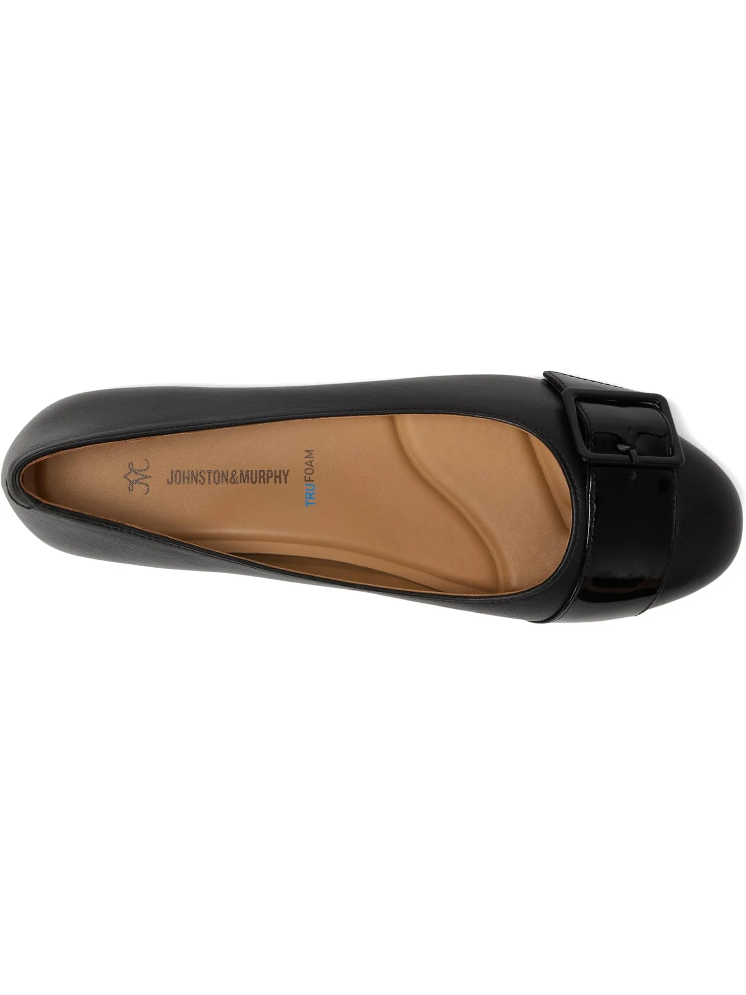 Балетки Johnston & Murphy Claire Belted Flat — изображение 2 из 7, черный