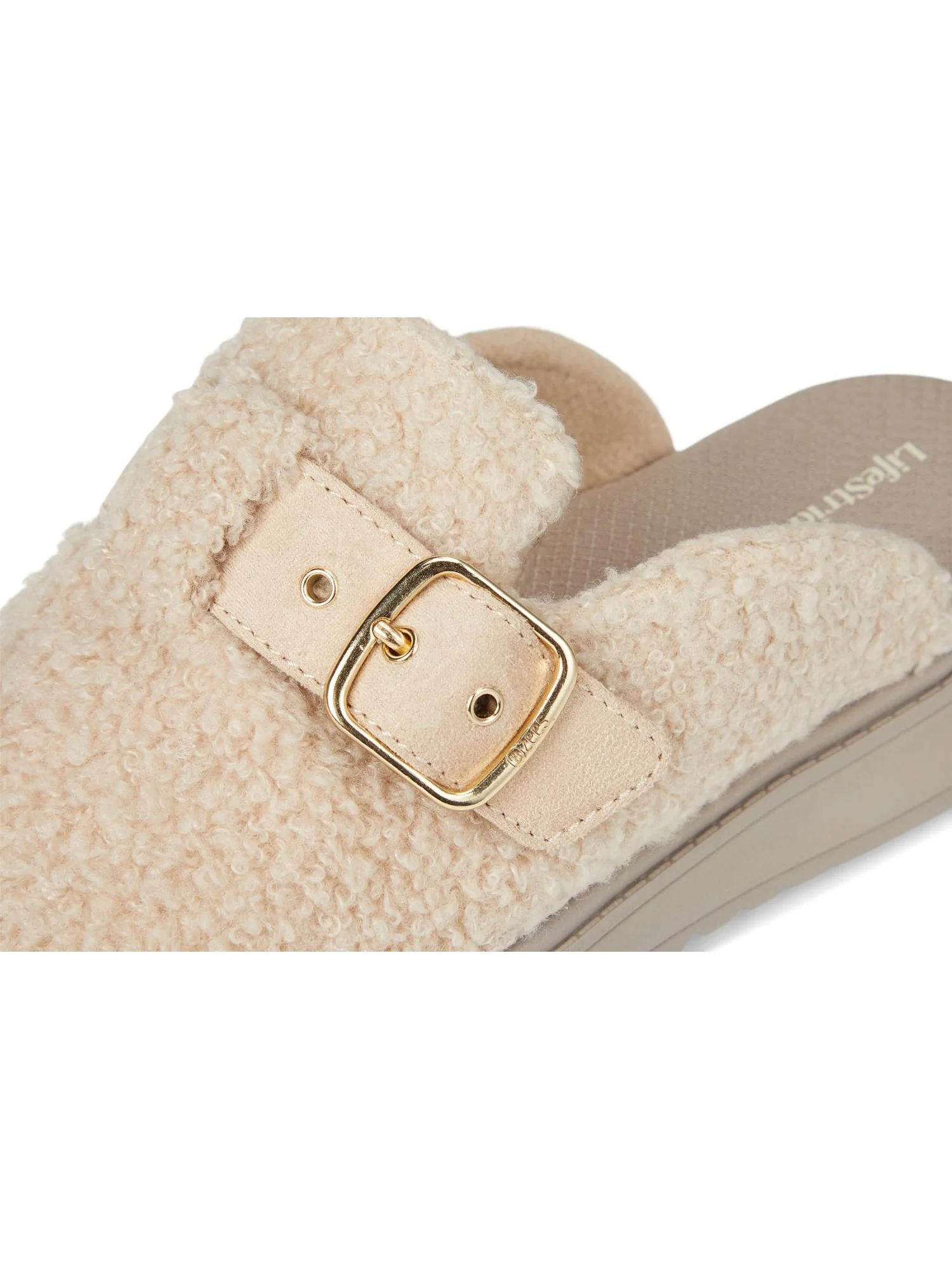 Балетки LifeStride Vibe-cozy Mule/Clog Shoes — изображение 6 из 7, желто-коричневый