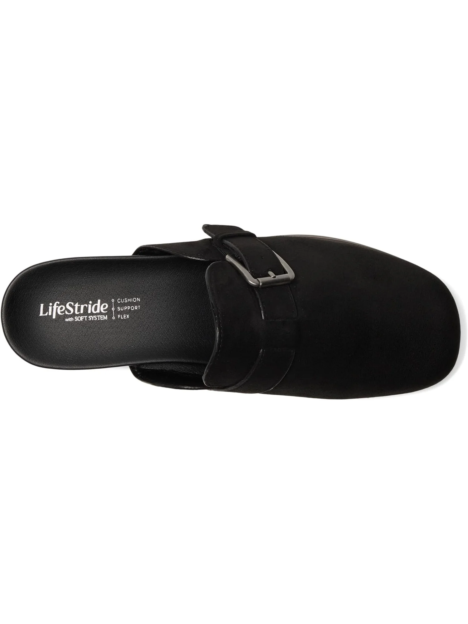 Балетки LifeStride Gillian-clog Mule/Clog Shoes — изображение 2 из 7, черный