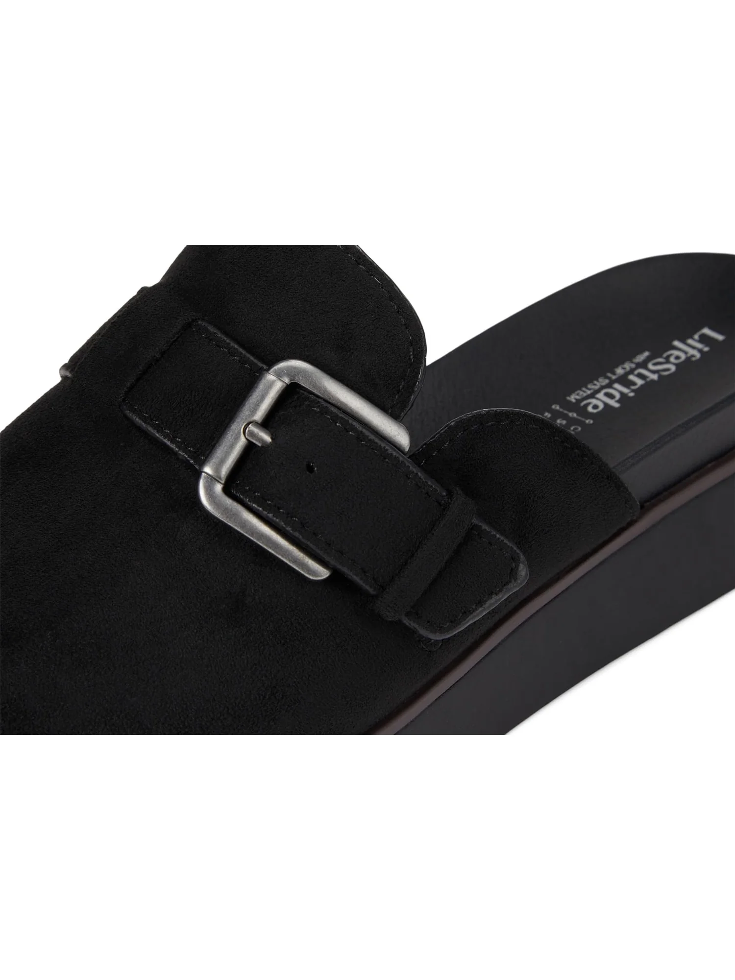 Балетки LifeStride Gillian-clog Mule/Clog Shoes — изображение 6 из 7, черный