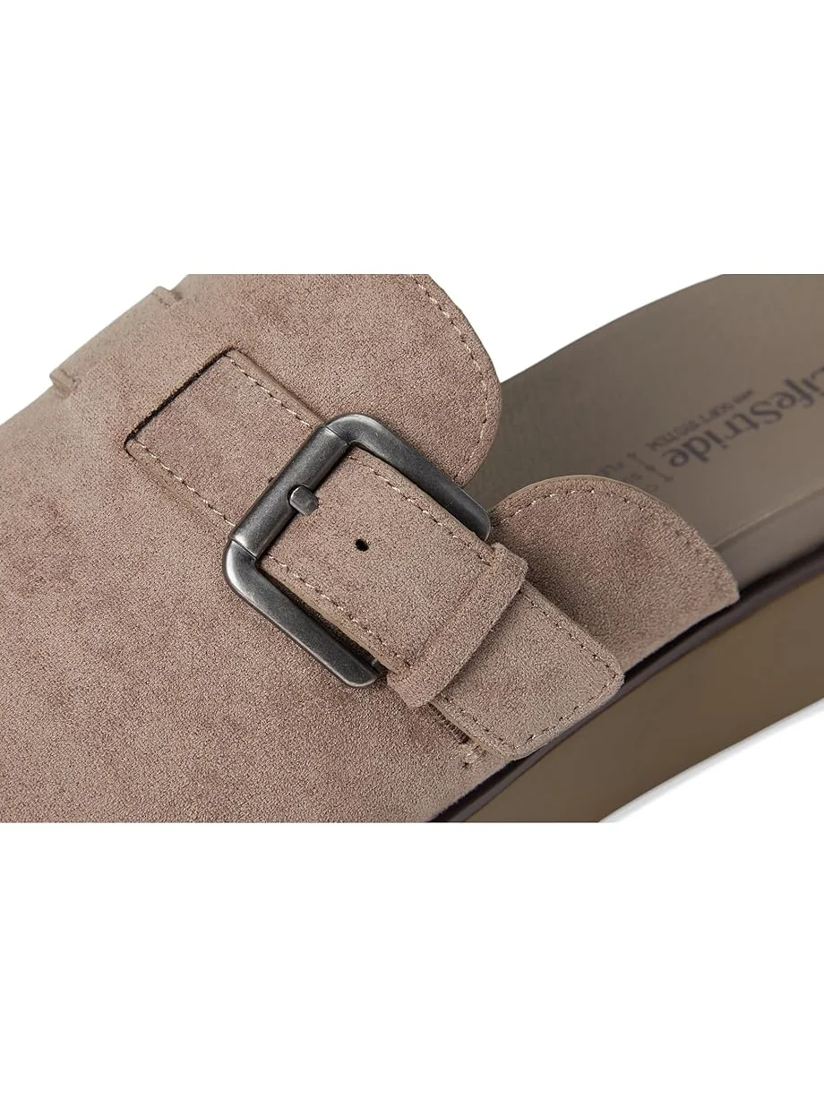 Женские балетки LifeStride Gillian-Clog Mule/Clog — изображение 6 из 7, серый