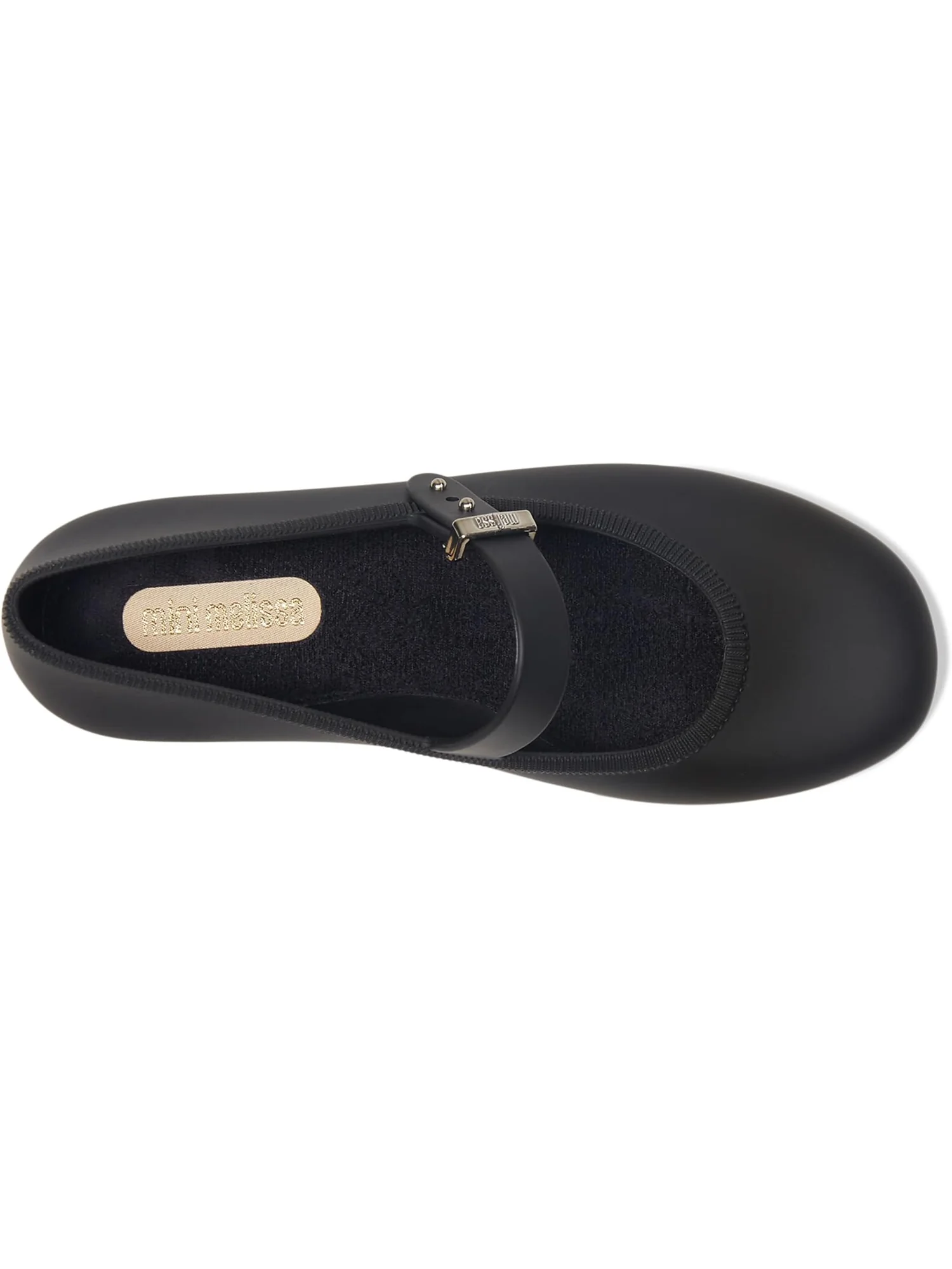 Балетки Mini Melissa Soft Ballerina — изображение 2 из 7, черный