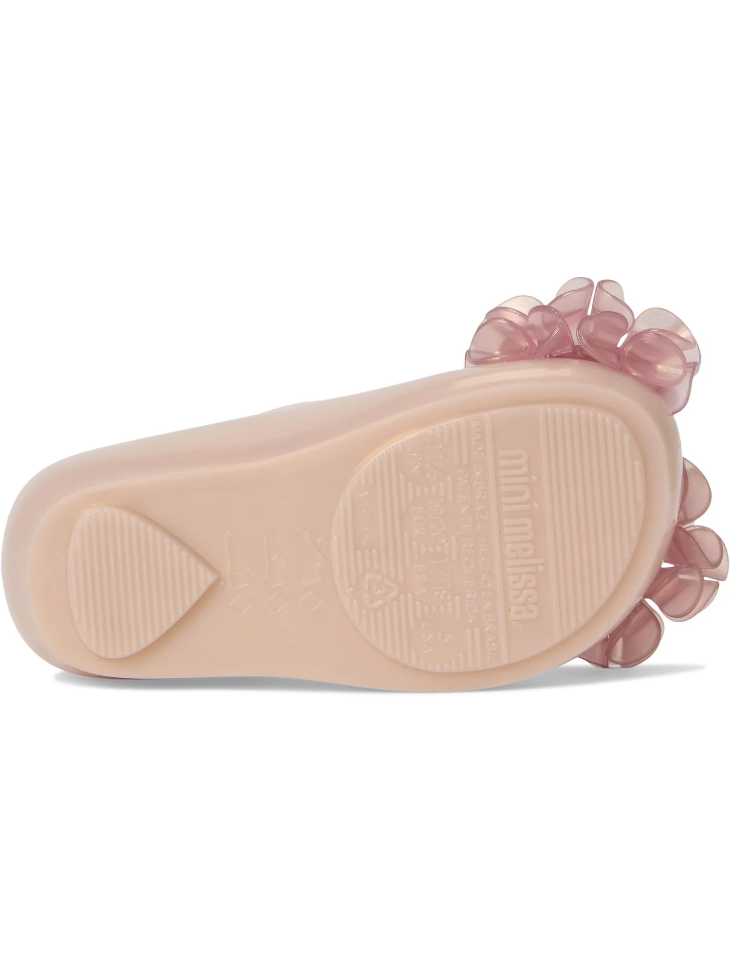 Балетки Mini Melissa Ultragirl Springtime Baby — изображение 3 из 7, розовый