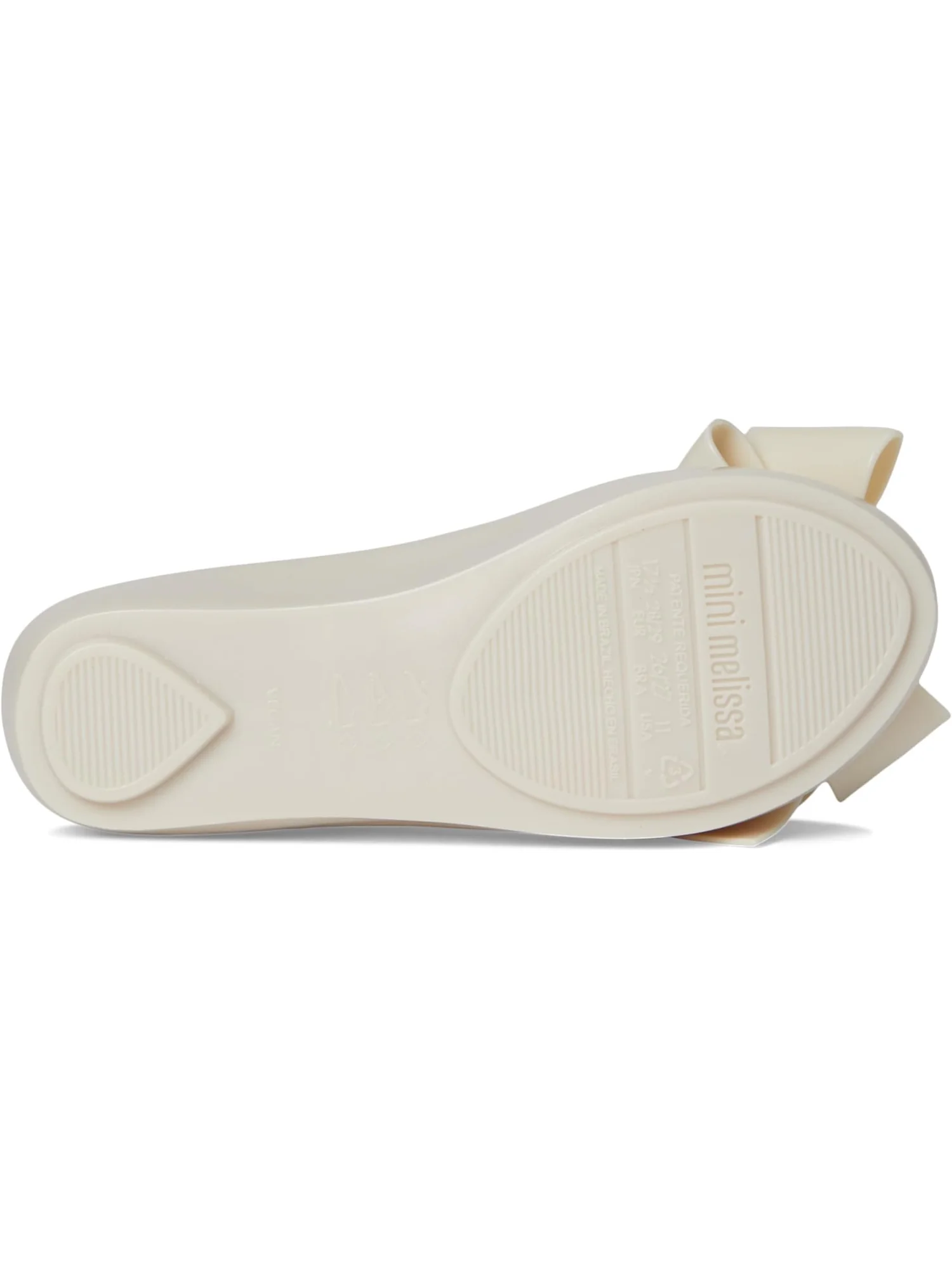 Балетки Mini Melissa Ultragirl Classy — изображение 3 из 7, бежевый