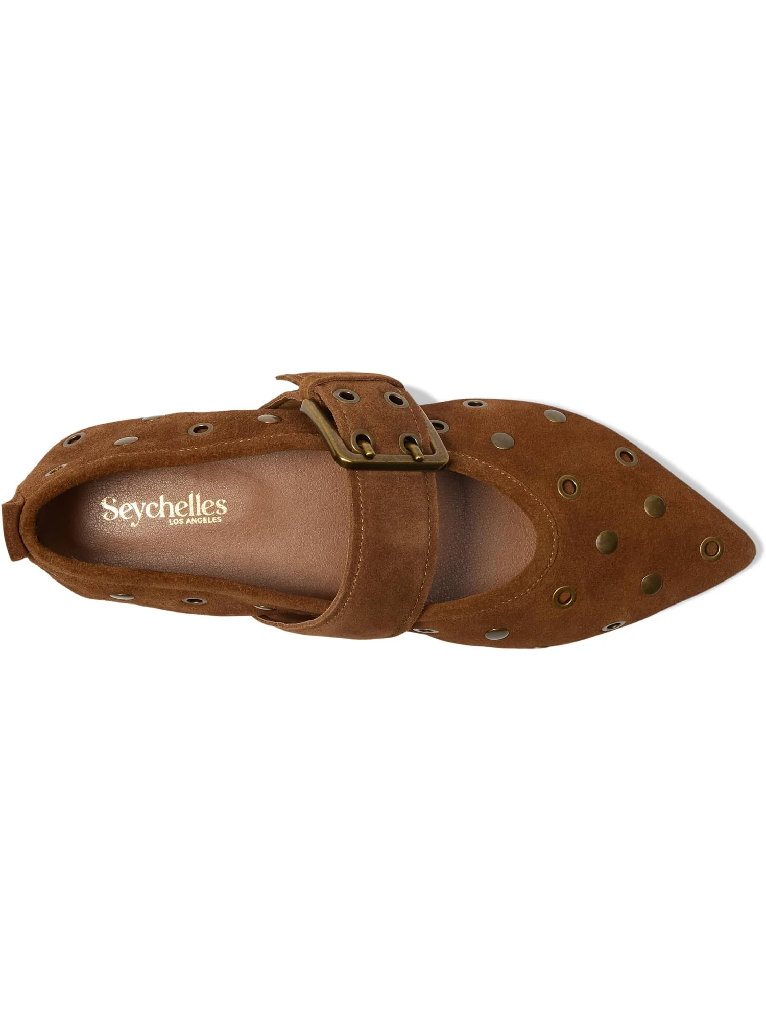 Балетки Seychelles Abbey Flat — изображение 2 из 7, коричневый