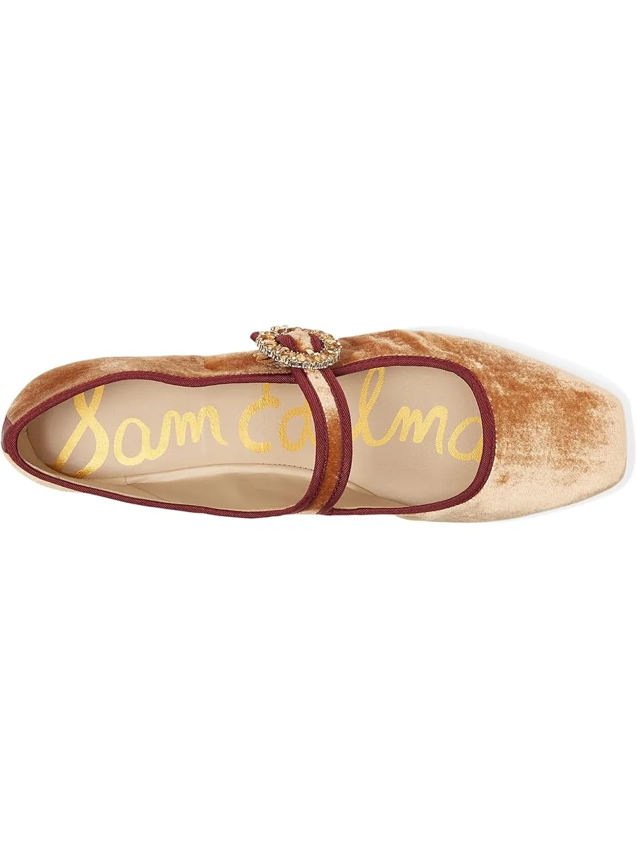 Женские балетки Sam Edelman Michaelaglow Mary Jane — изображение 2 из 7, коричневый