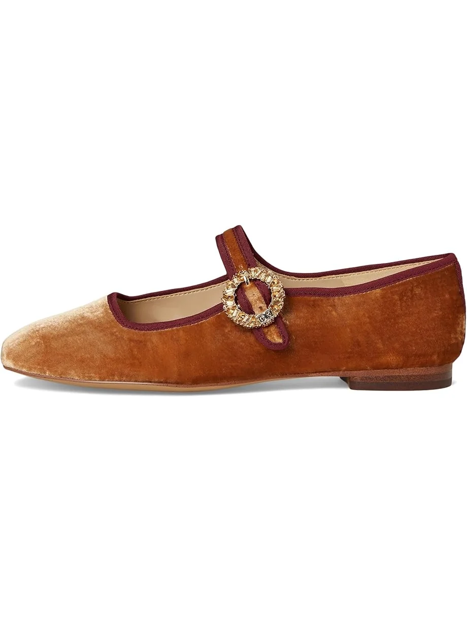 Женские балетки Sam Edelman Michaelaglow Mary Jane — изображение 4 из 7, коричневый