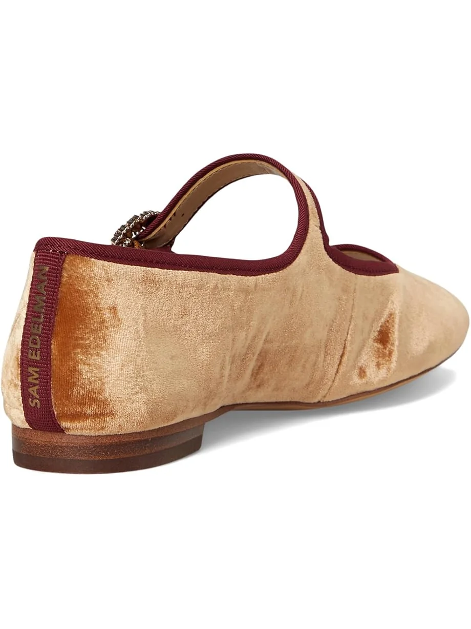 Женские балетки Sam Edelman Michaelaglow Mary Jane — изображение 5 из 7, коричневый