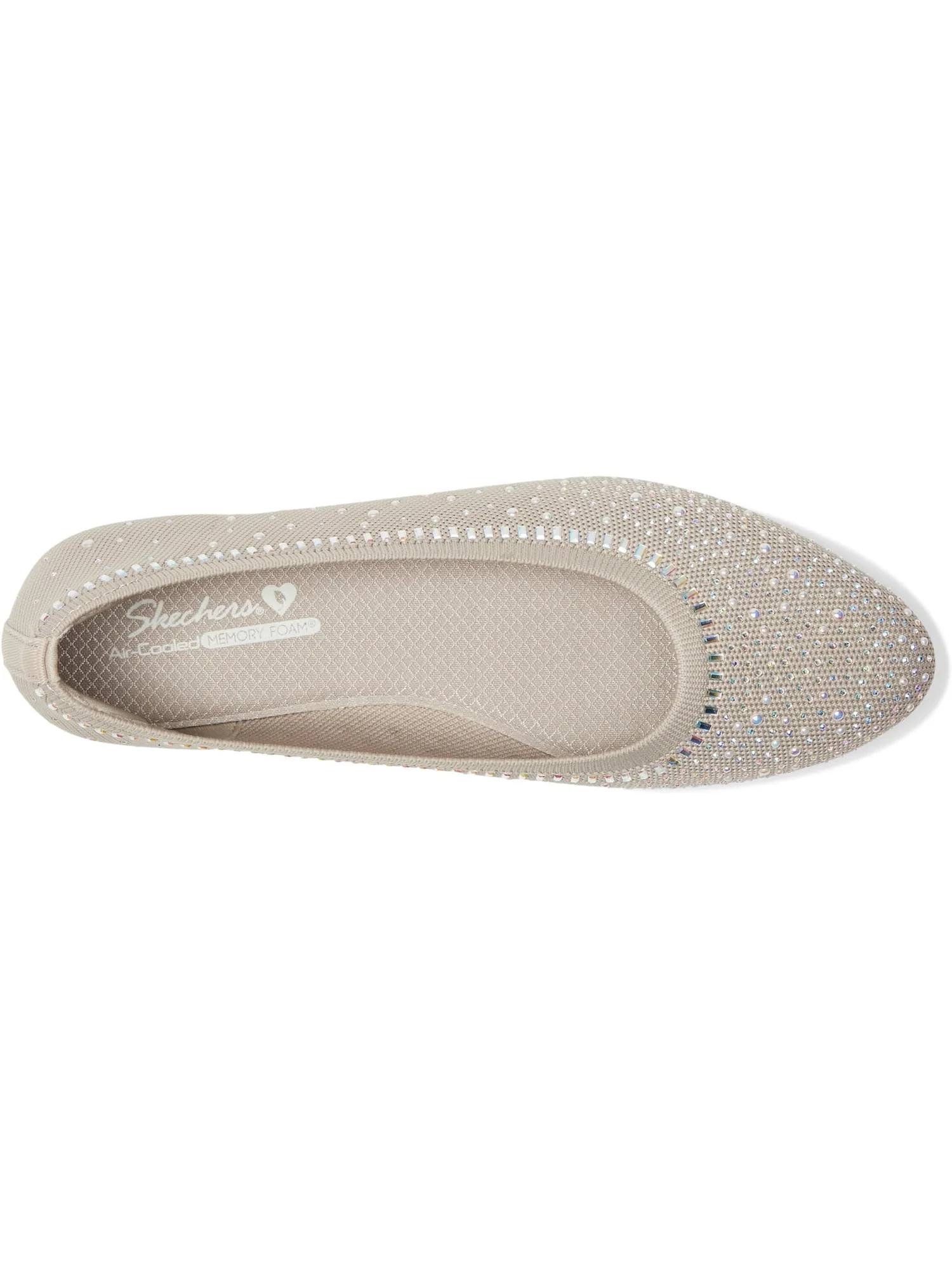 Балетки SKECHERS Cleo 2.0 - Mesmerizing Nights — изображение 2 из 7, серо-коричневый