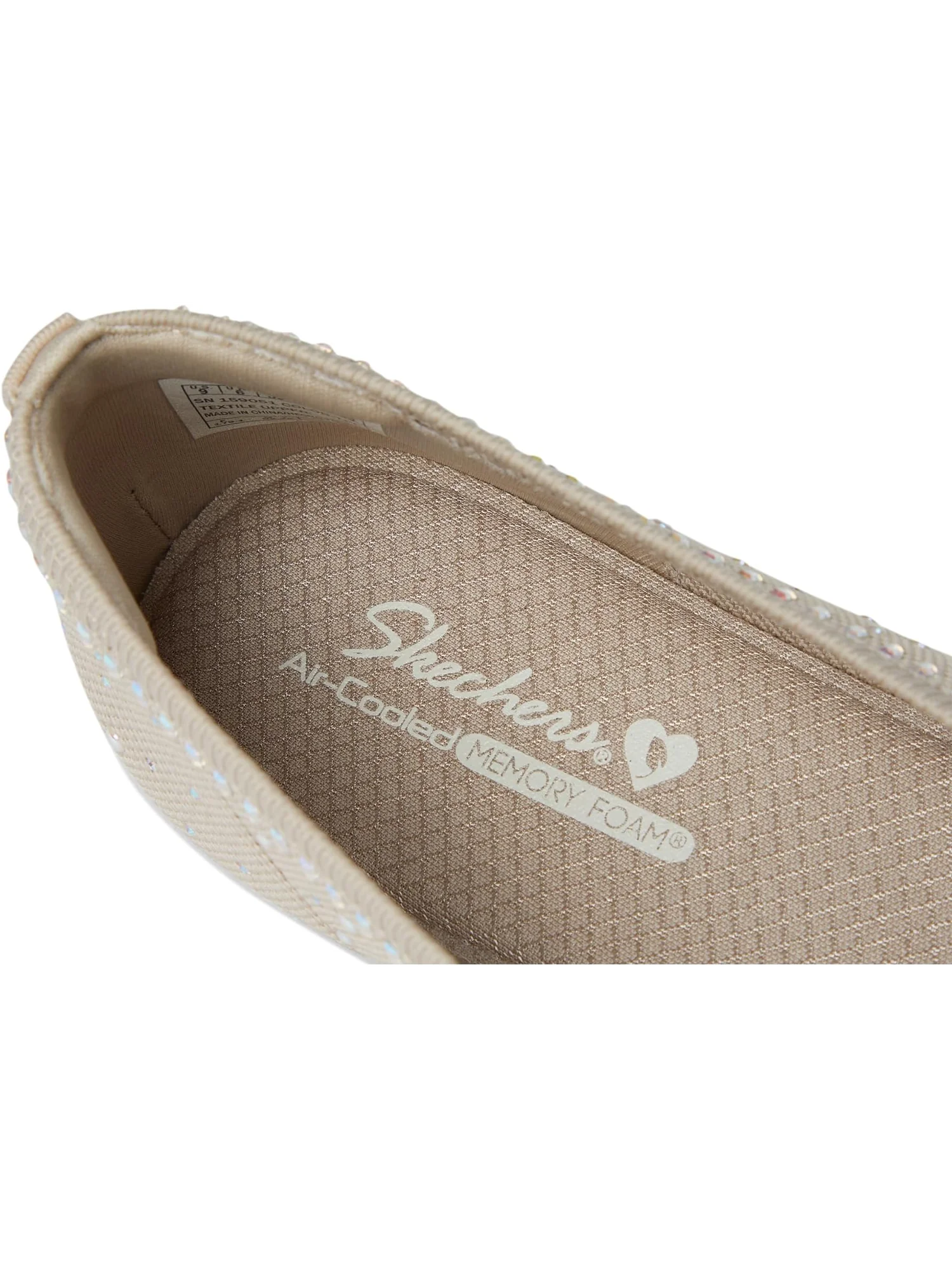 Балетки SKECHERS Cleo 2.0 - Mesmerizing Nights — изображение 6 из 7, серо-коричневый