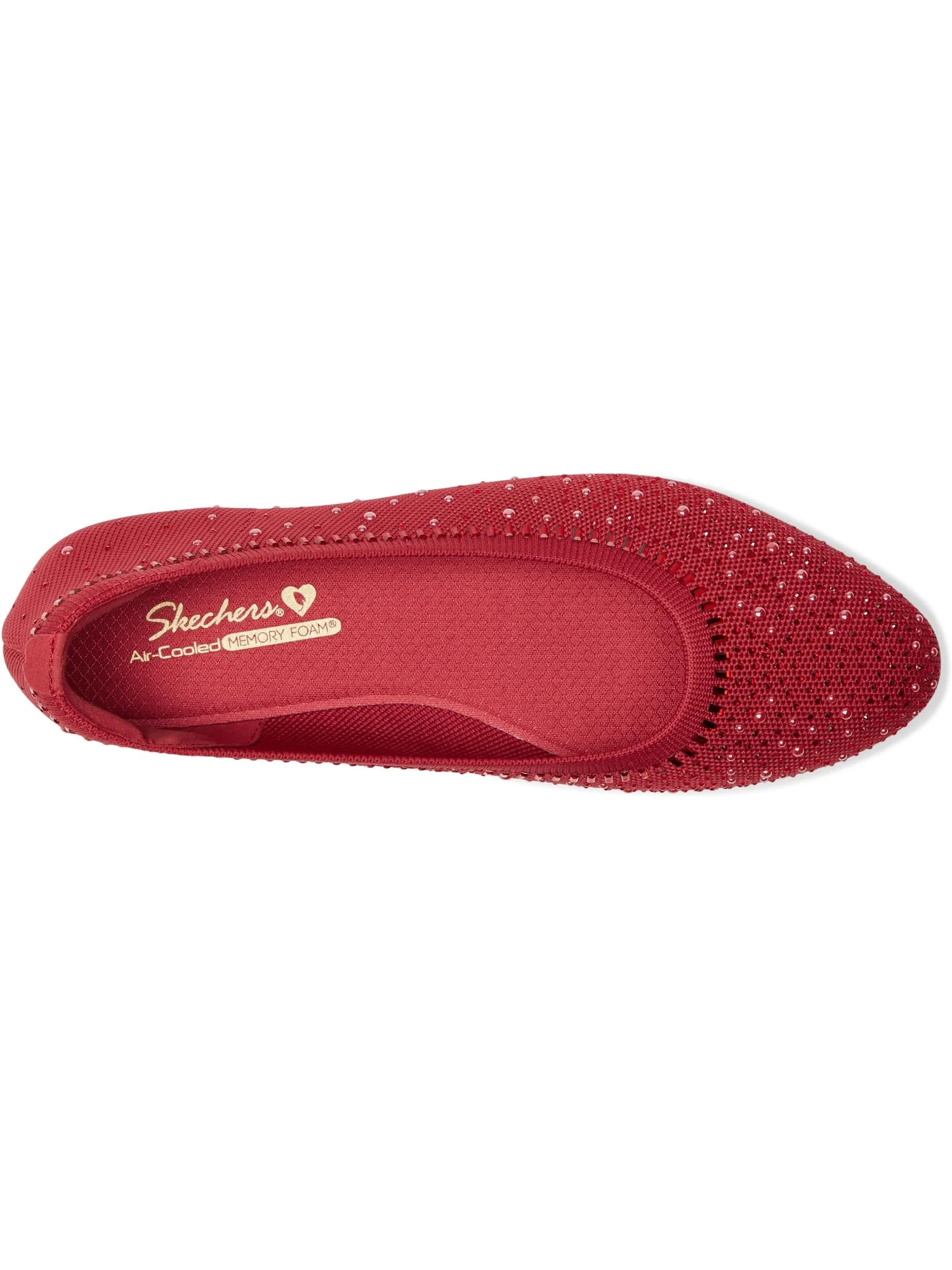 Балетки SKECHERS Women's Cleo 2.0 - Mesmerizing Nights — изображение 2 из 7, красный