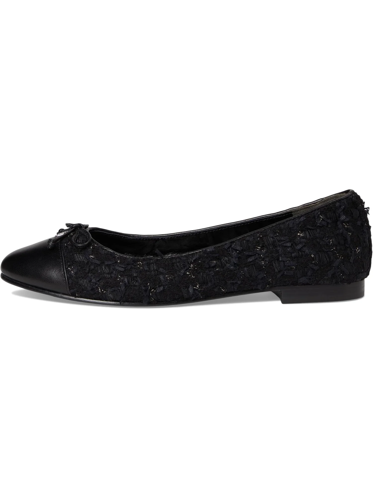 Балетки Tory Burch Women's Cap-Toe Ballet — изображение 4 из 7, темно-синий/черный