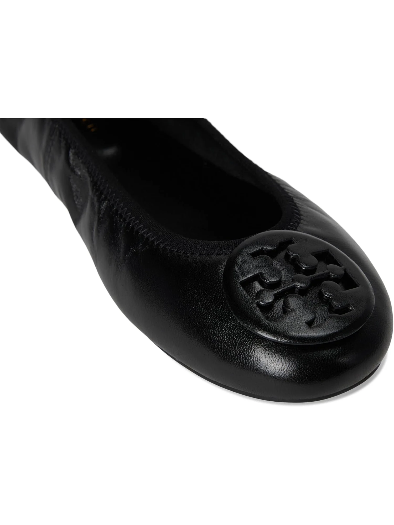 Балетки Tory Burch Reva Travel Ballet — изображение 6 из 7, черный/черный