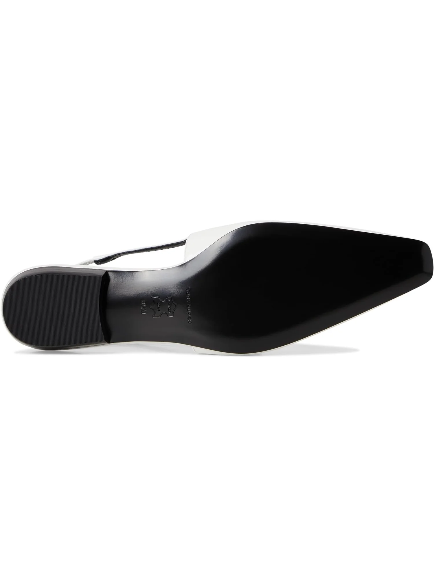 Балетки Tory Burch Patos Slingback — изображение 3 из 7, серебристый