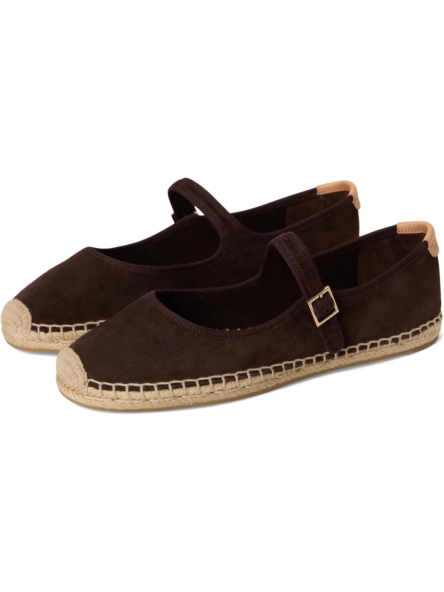 Балетки Tory Burch Mary Jane Espadrille — изображение 1 из 7, темный какао