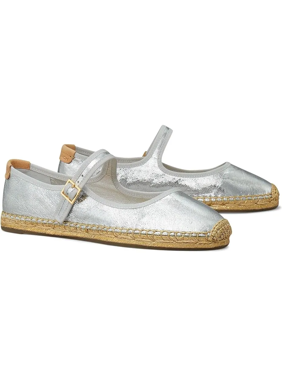 Туфли на плоской подошве Tory Burch Mary Jane Espadrille — изображение 1 из 4
