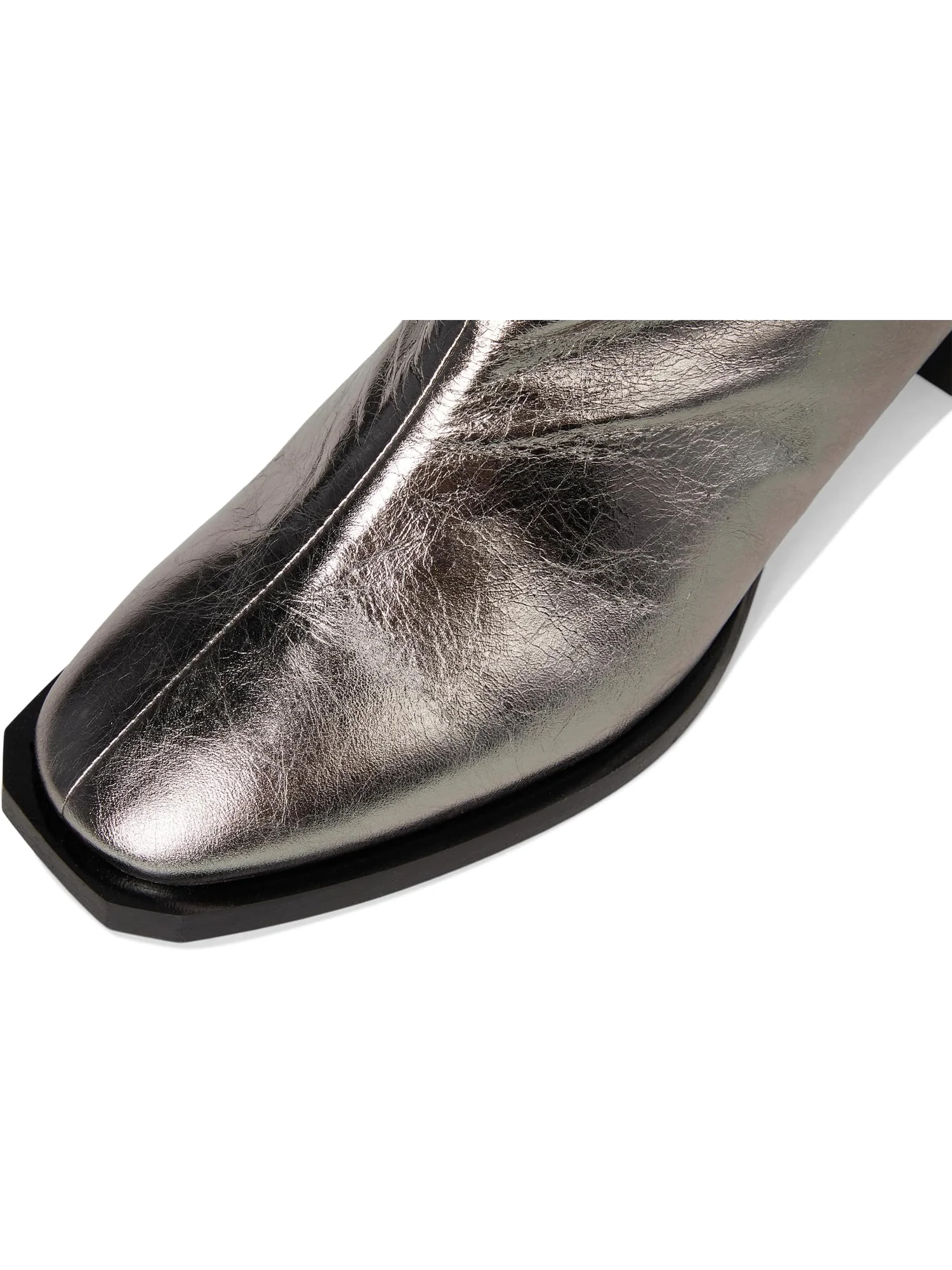 Ботинки AllSaints Avril Metallic Boots — изображение 2 из 7, серый