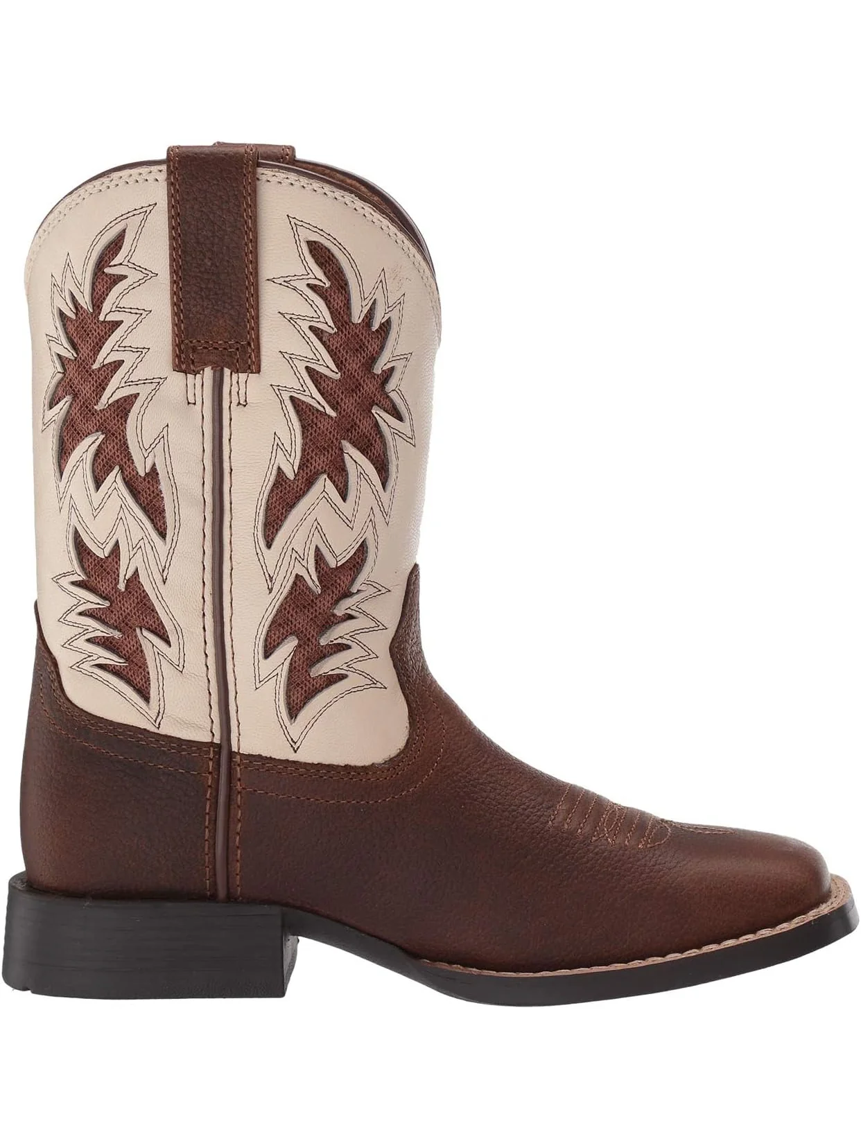 Ботинки Ariat Kids Cowboy VentTEK — изображение 6 из 7, коньячный/кремовый