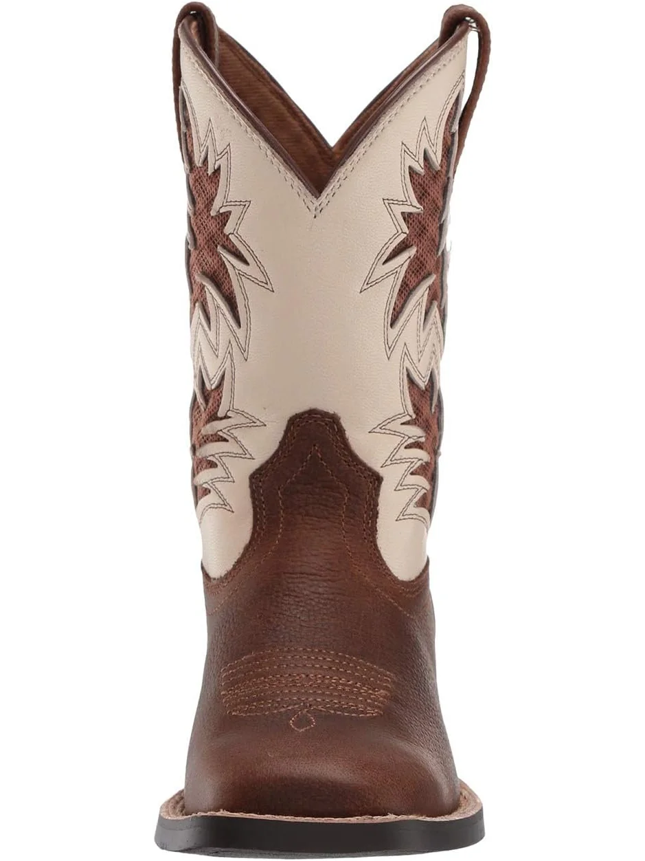 Ботинки Ariat Kids Cowboy VentTEK — изображение 7 из 7, коньячный/кремовый