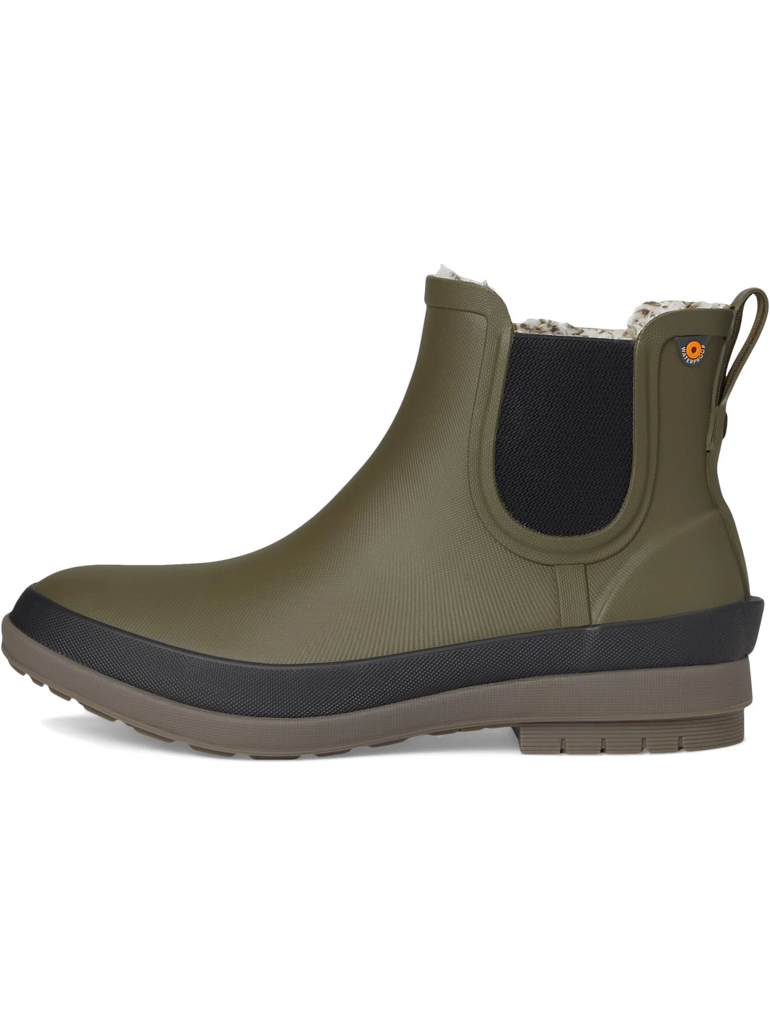 Ботинки Bogs Amanda Plush II Chelsea — изображение 4 из 7, оливковый мульти