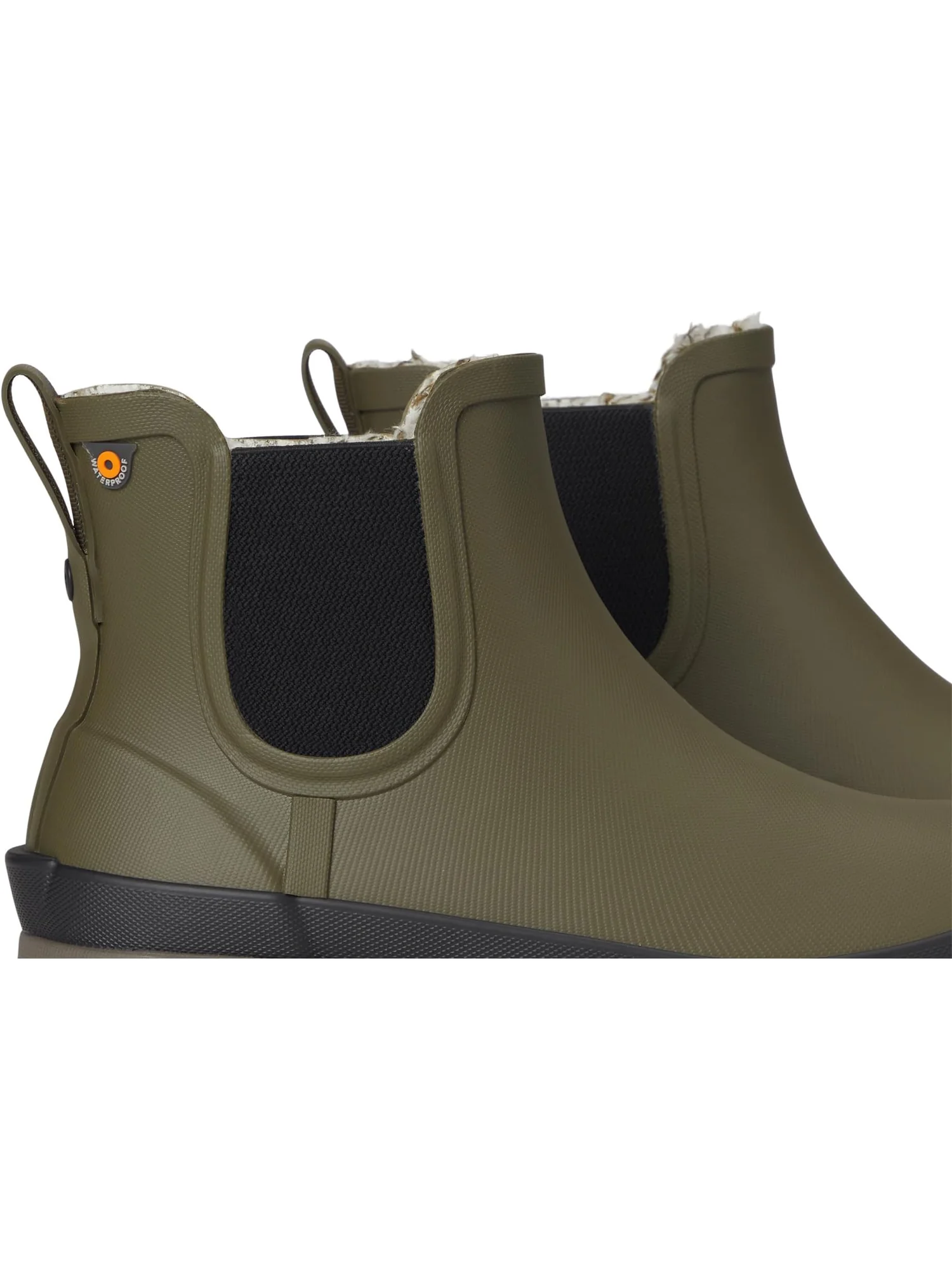 Ботинки Bogs Amanda Plush II Chelsea — изображение 6 из 7, оливковый мульти